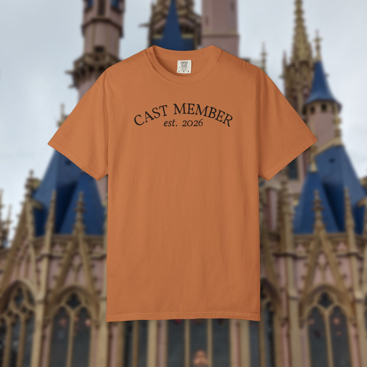 Cast Member T-Shirt with Customizable Start Year