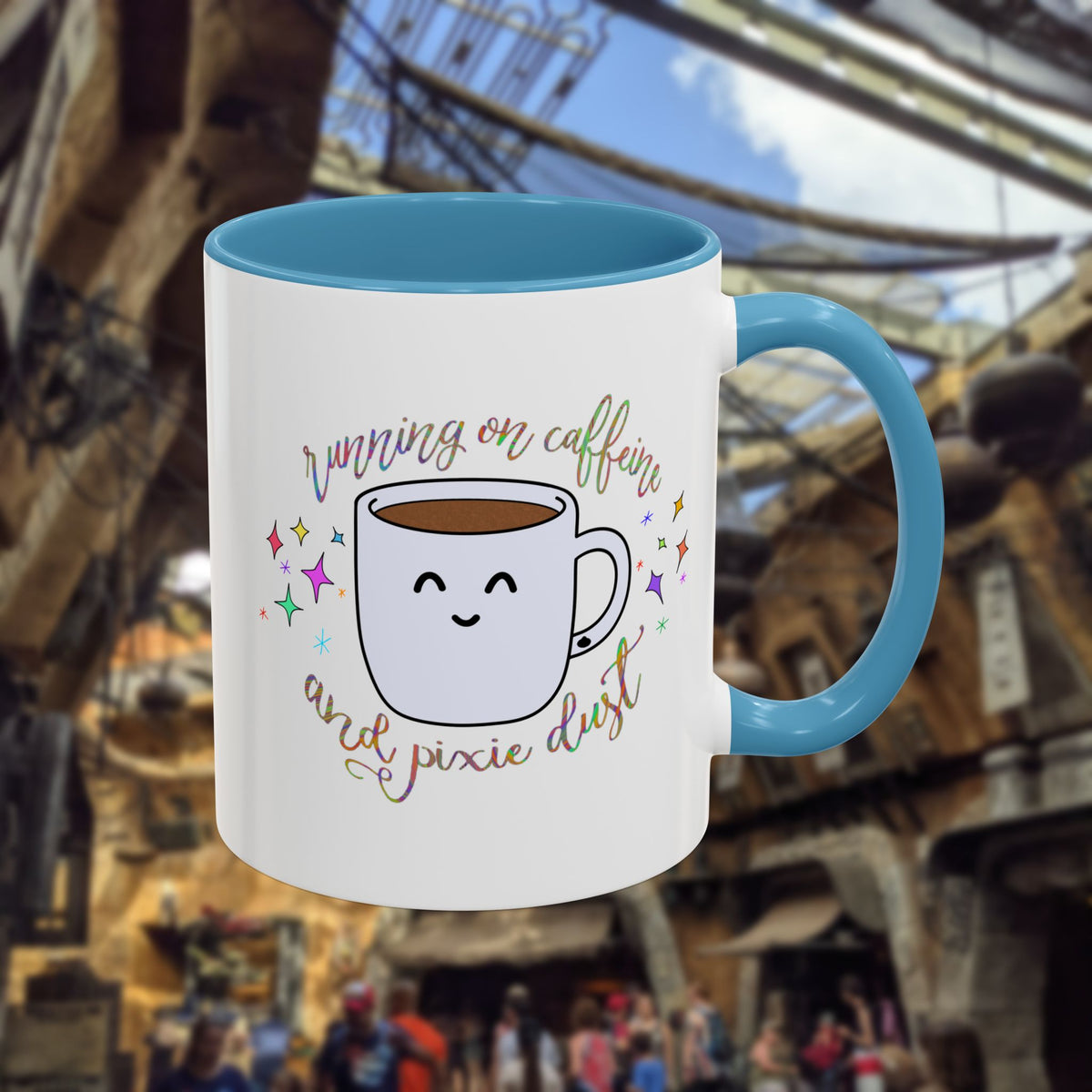 Running On Caffeine and Pixie Dust Mug