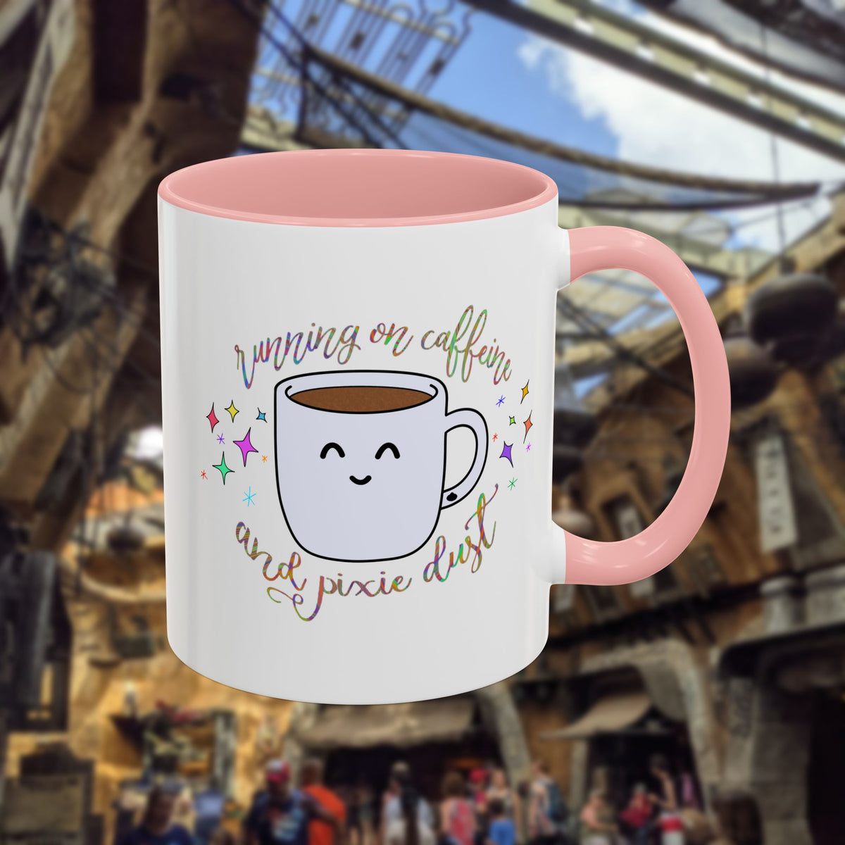 Running On Caffeine and Pixie Dust Mug