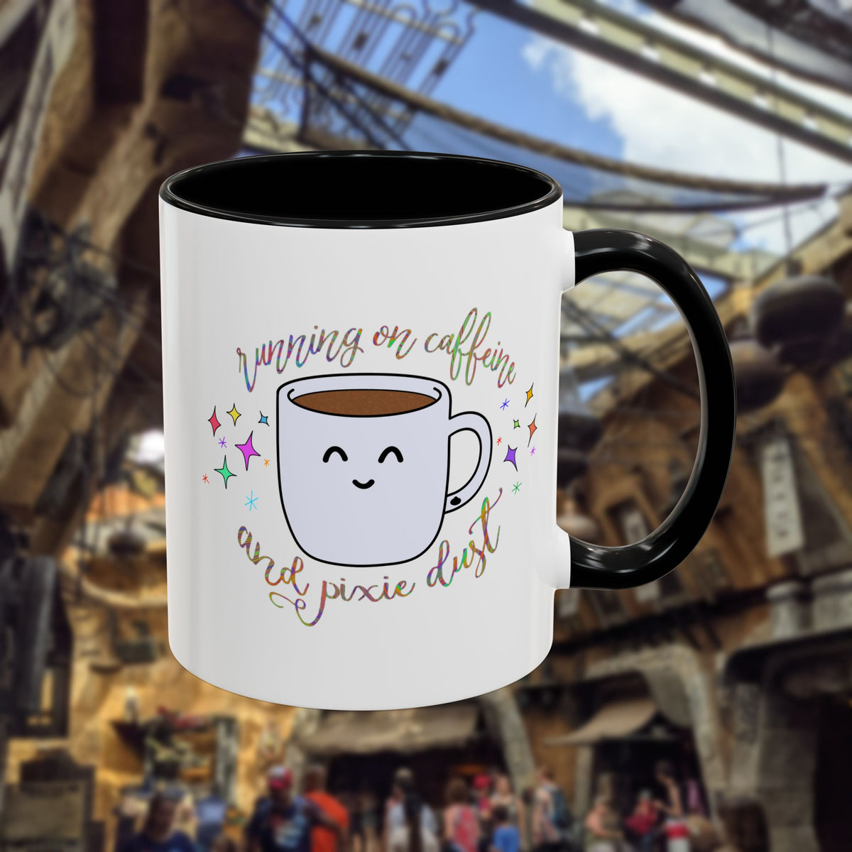 Running On Caffeine and Pixie Dust Mug