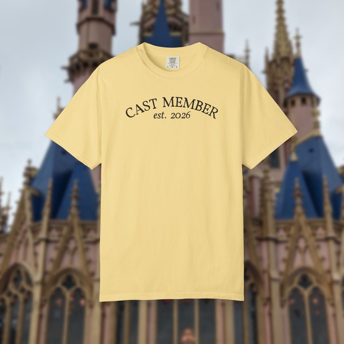 Cast Member T-Shirt with Customizable Start Year