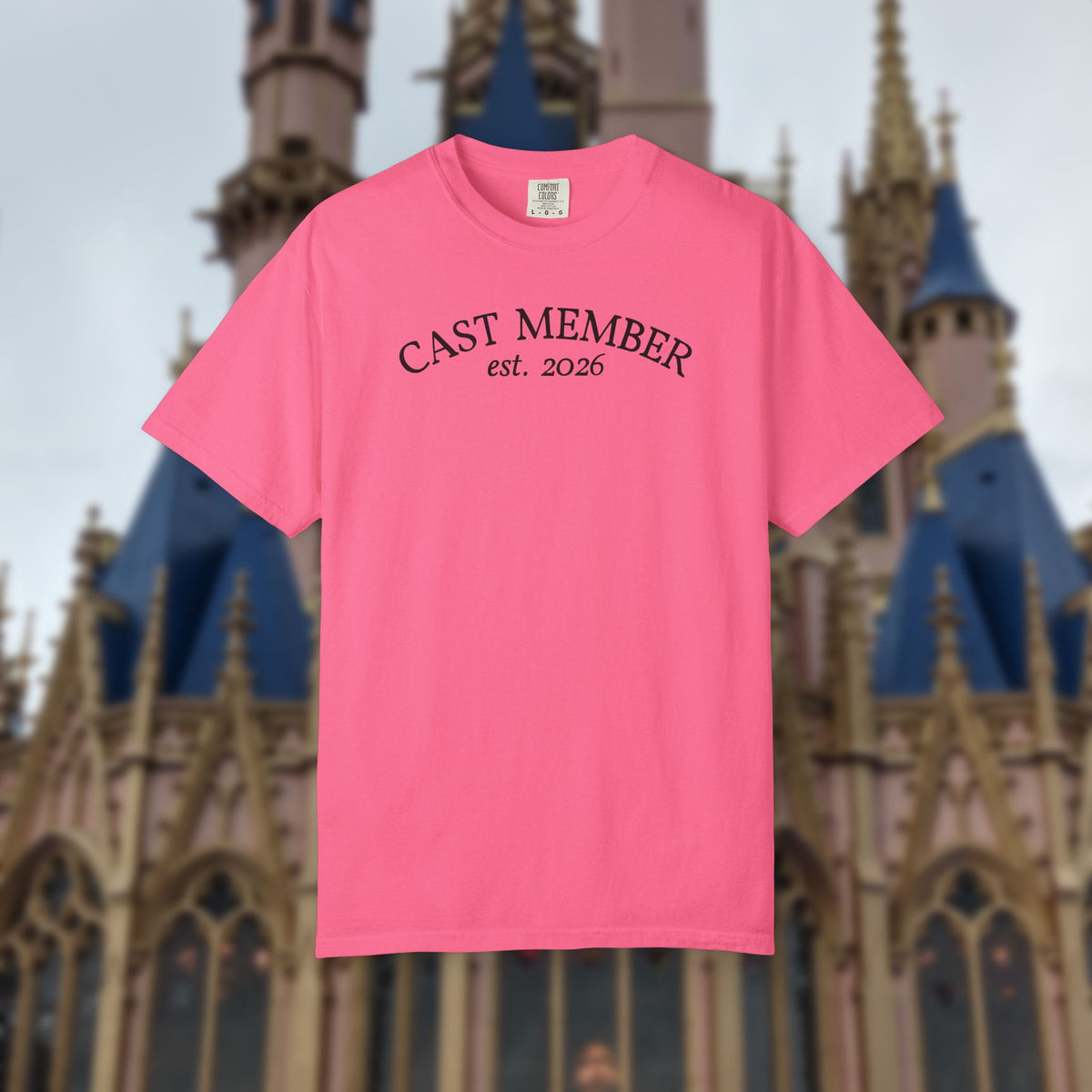 Cast Member T-Shirt with Customizable Start Year