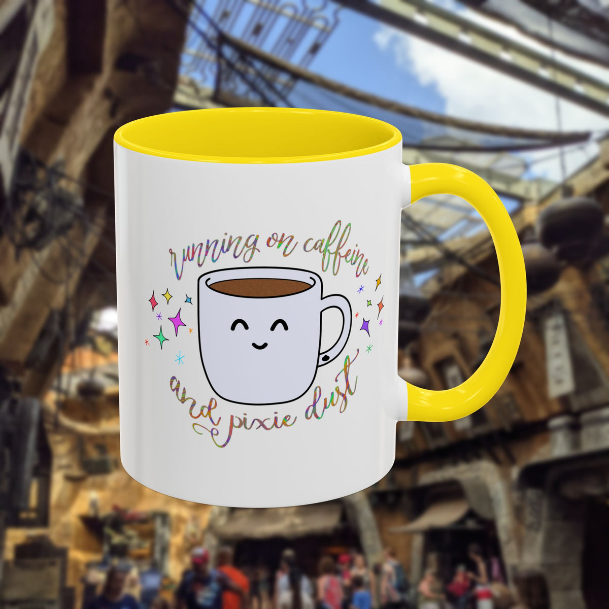 Running On Caffeine and Pixie Dust Mug
