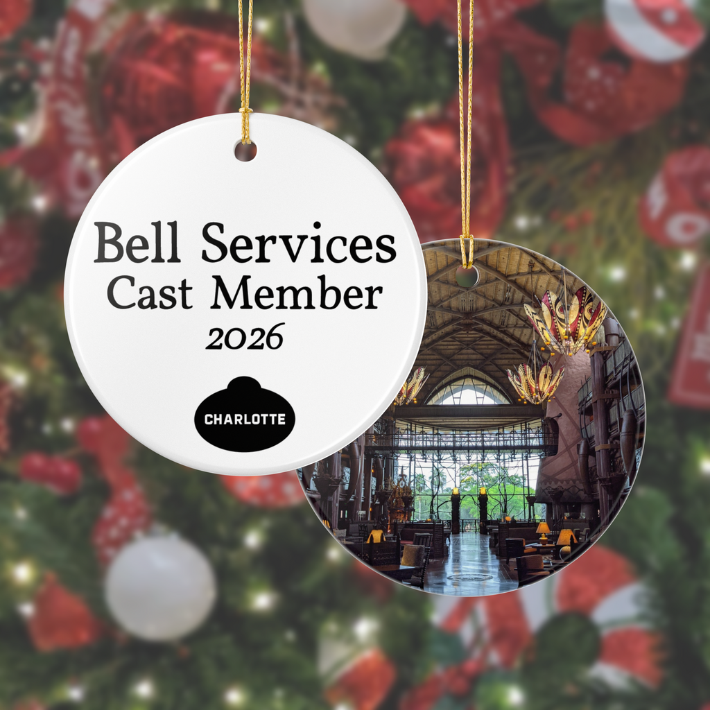 Customizable Cast Member Role/Year Ceramic Ornament