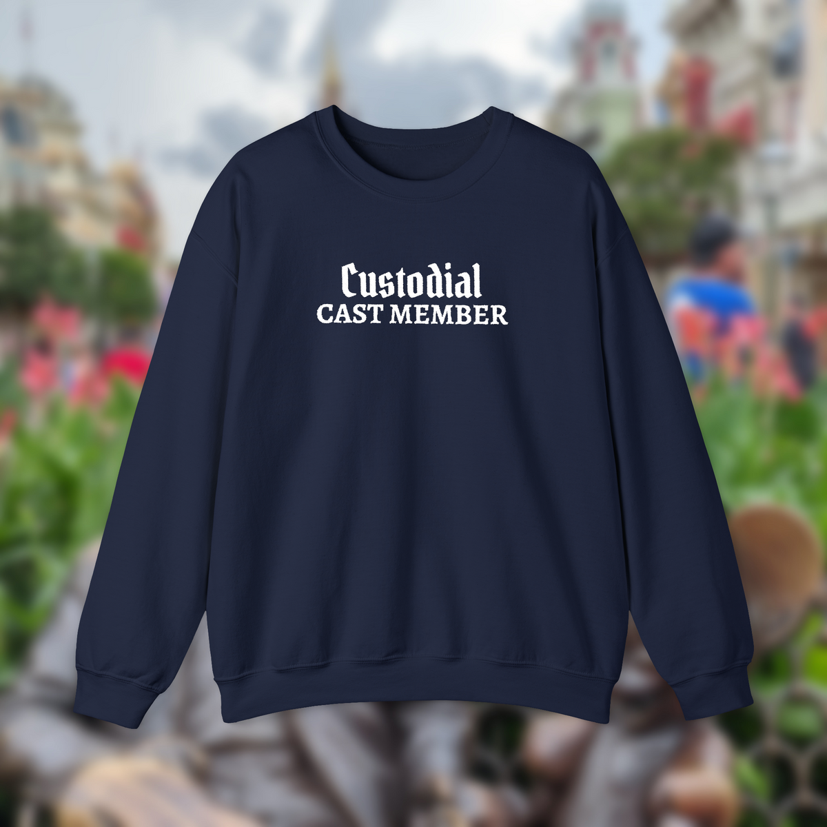 Cast Member Crewneck Sweatshirt with Customizable Role