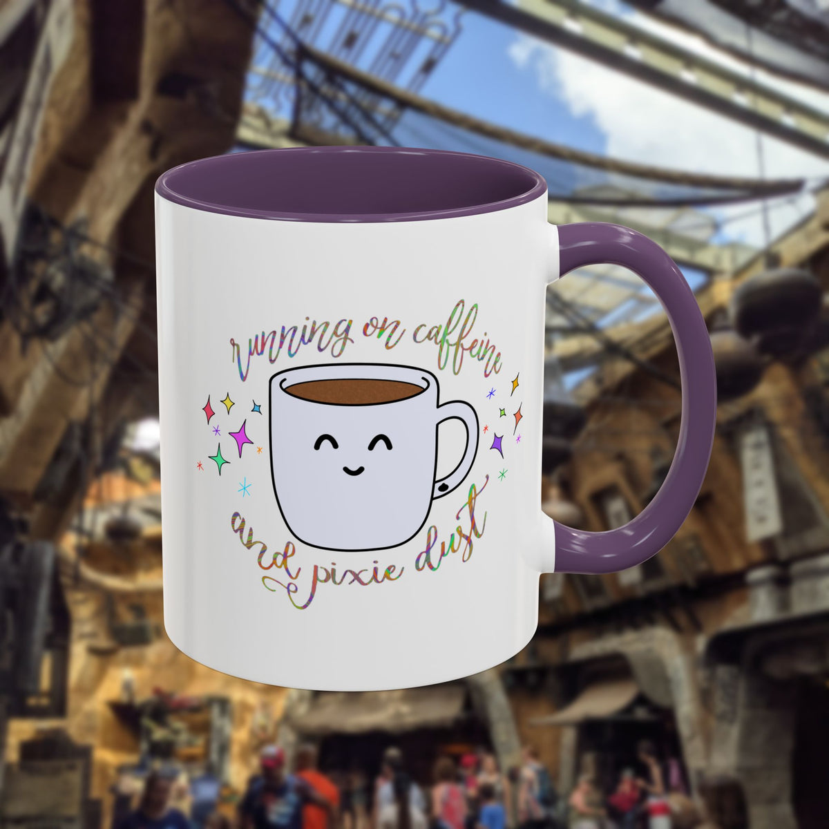 Running On Caffeine and Pixie Dust Mug
