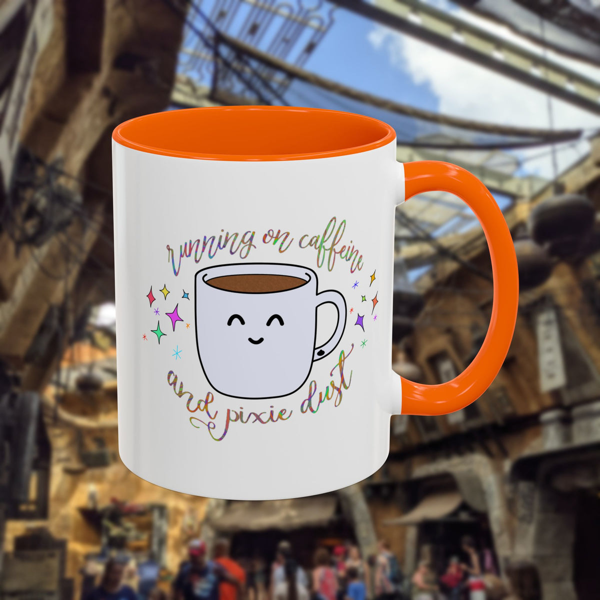 Running On Caffeine and Pixie Dust Mug