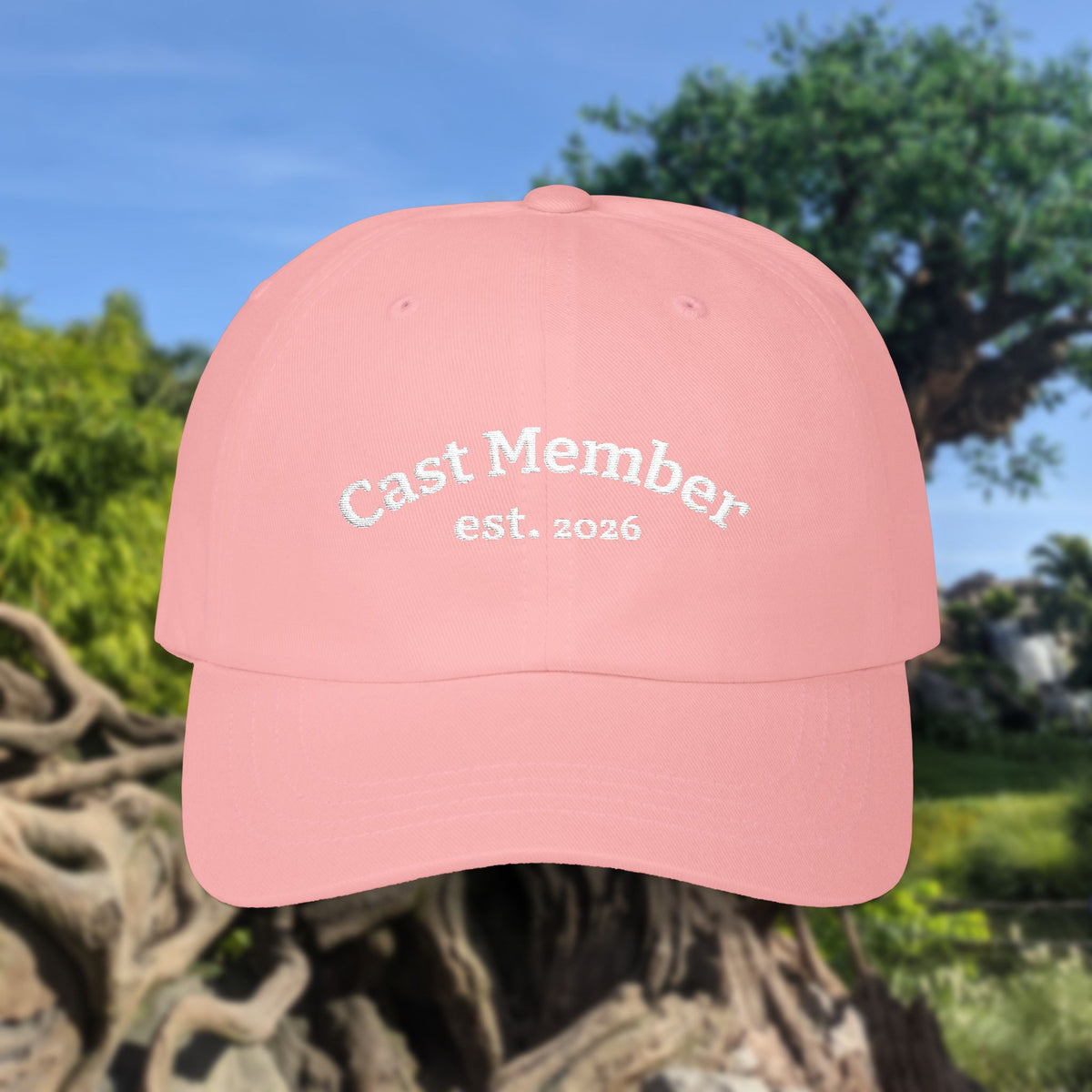 Embroidered Cast Member Hat with Customizable Year