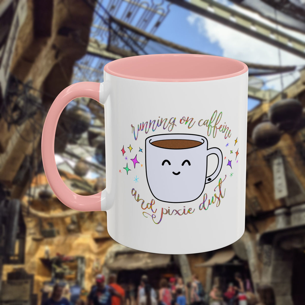 Running On Caffeine and Pixie Dust Mug