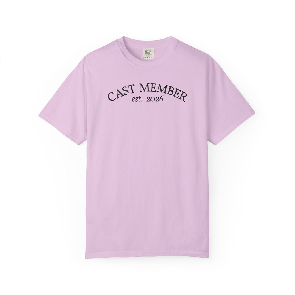 Cast Member T-Shirt with Customizable Start Year