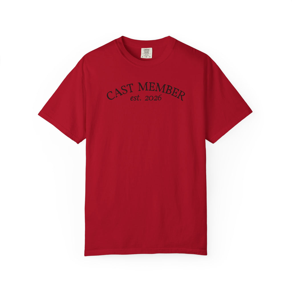 Cast Member T-Shirt with Customizable Start Year