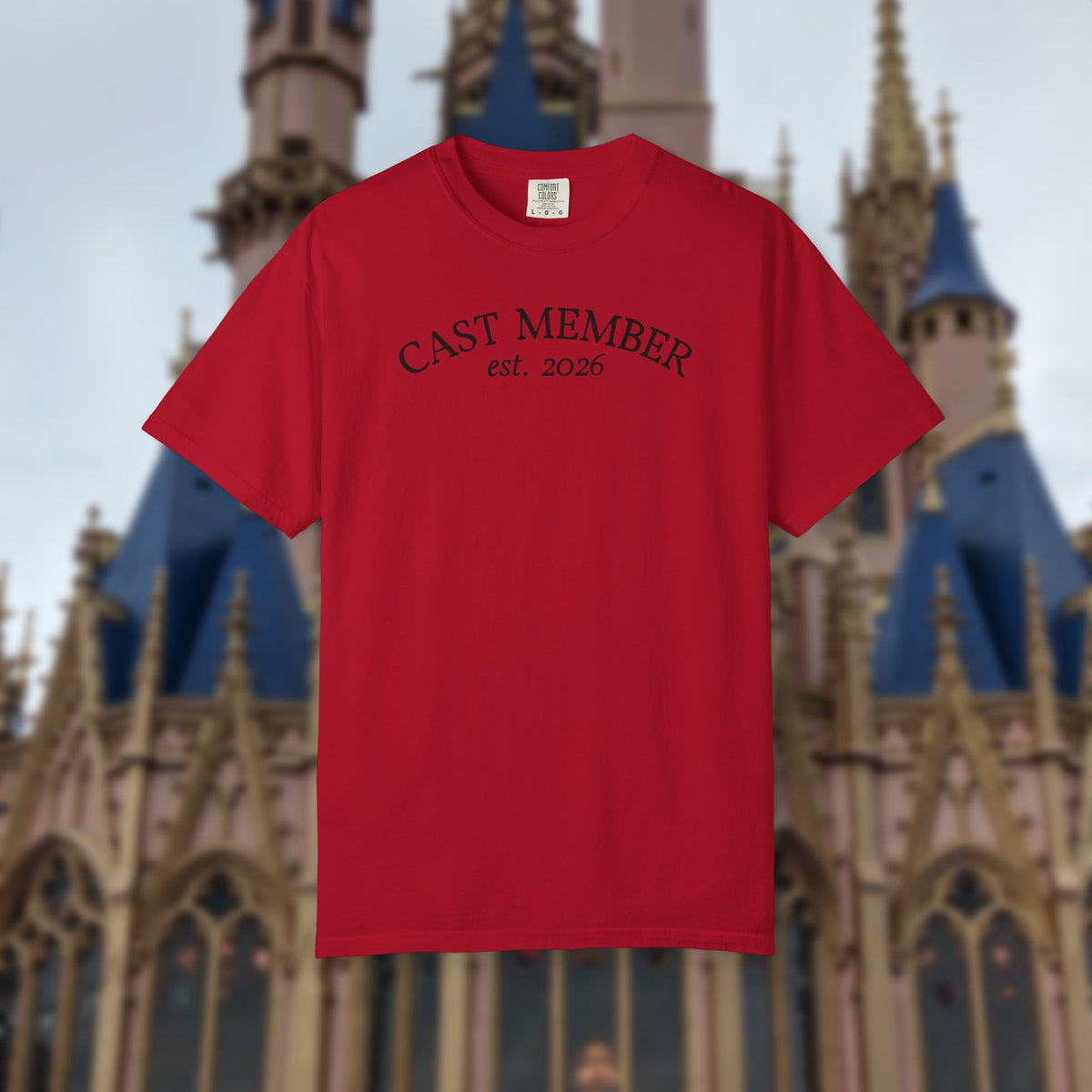 Cast Member T-Shirt with Customizable Start Year