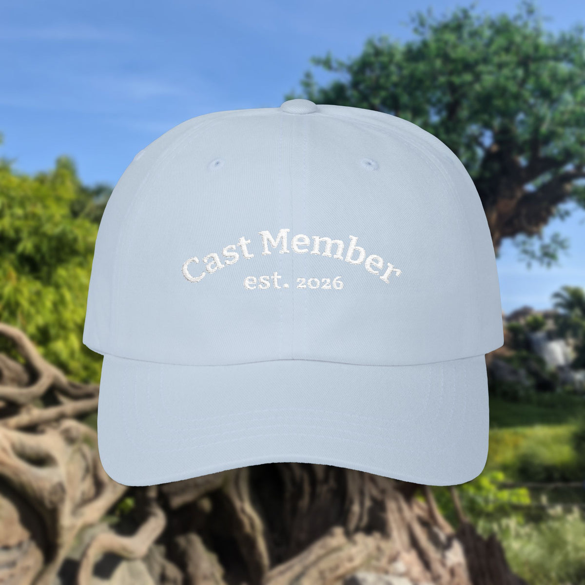 Embroidered Cast Member Hat with Customizable Year