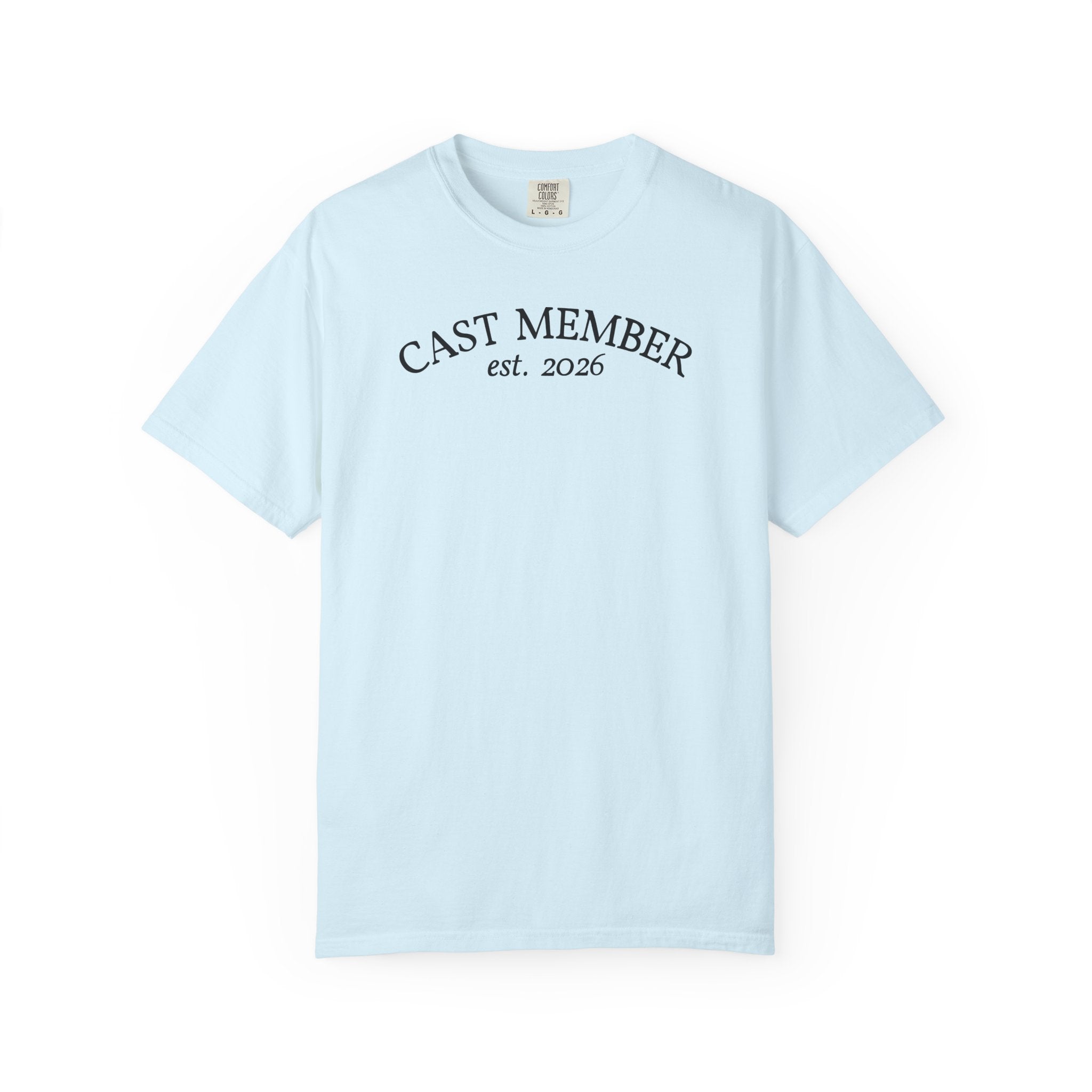 Cast Member T-Shirt with Customizable Start Year