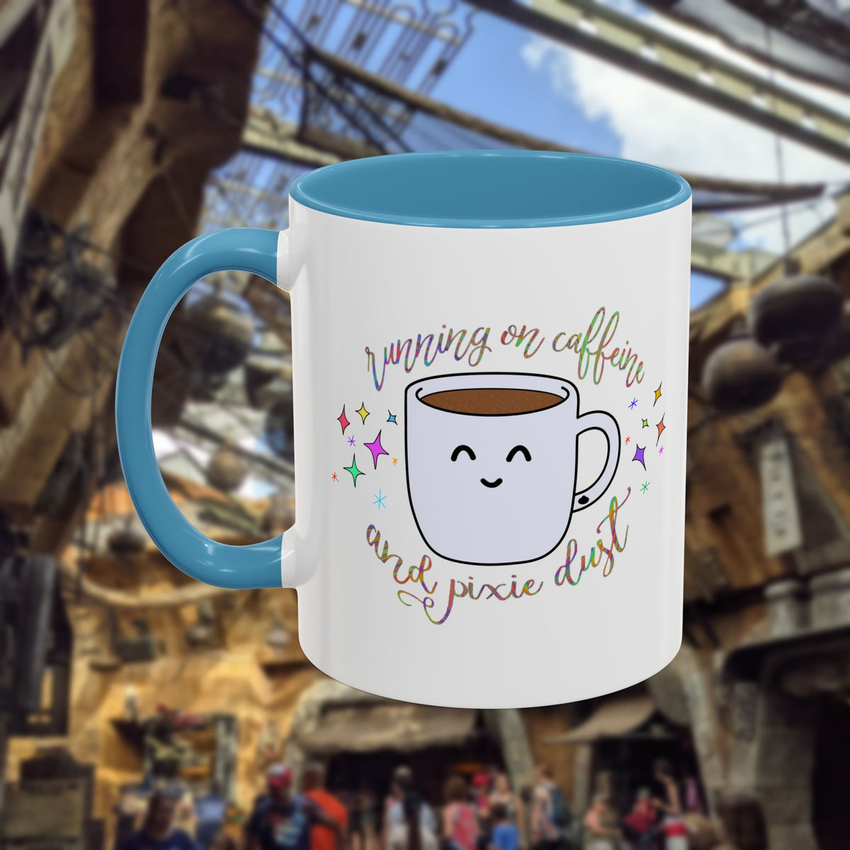Running On Caffeine and Pixie Dust Mug