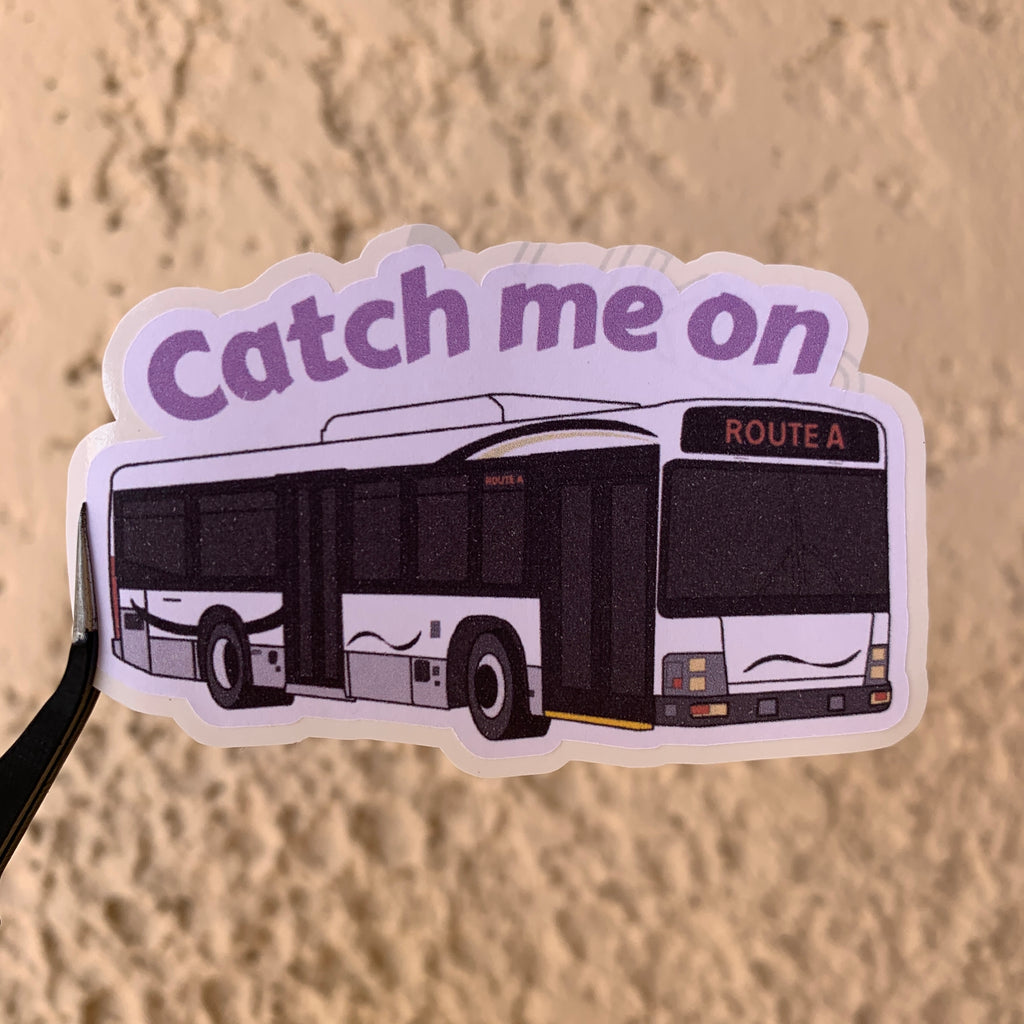 DCP Bus Route Stickers