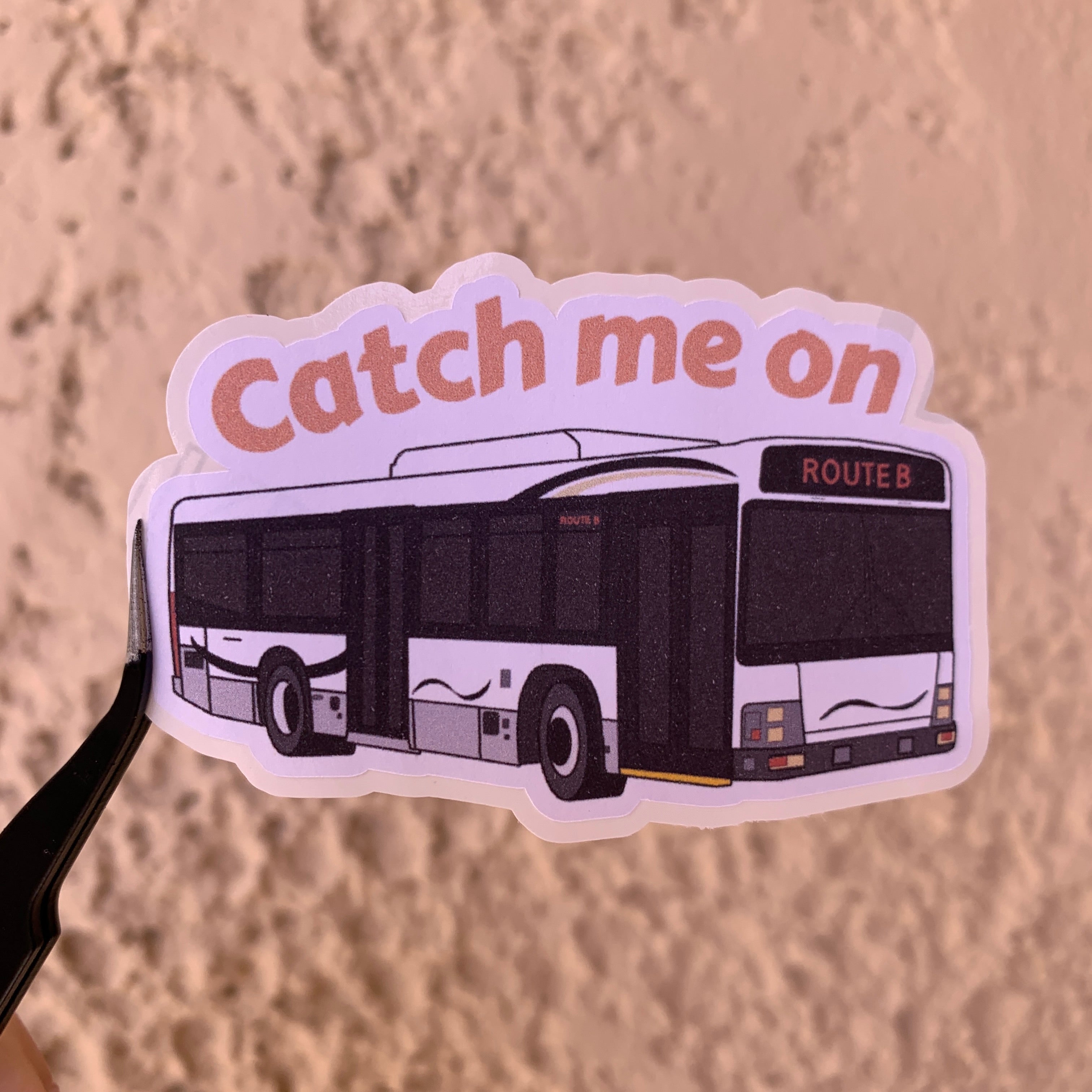 DCP Bus Route Stickers