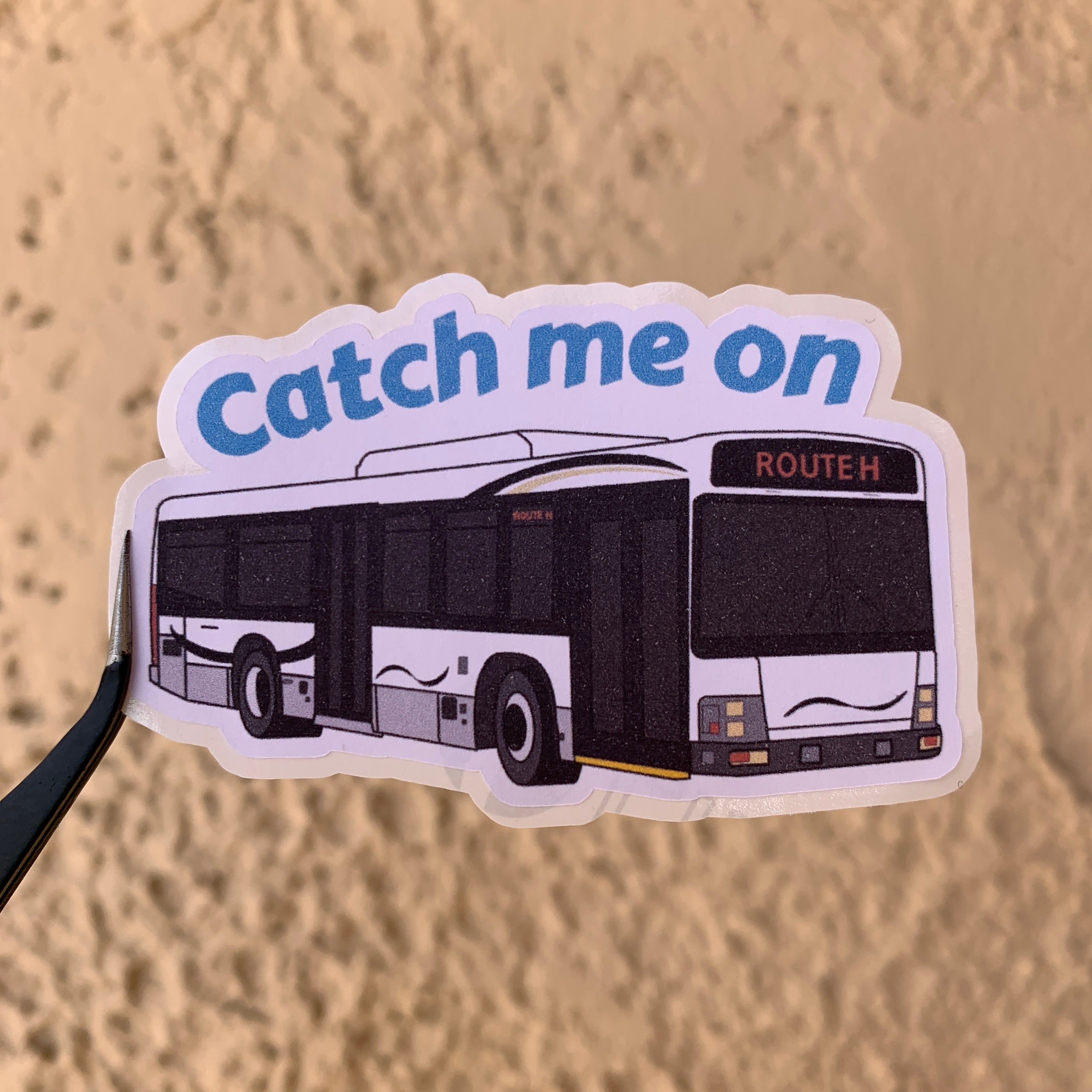 DCP Bus Route Stickers