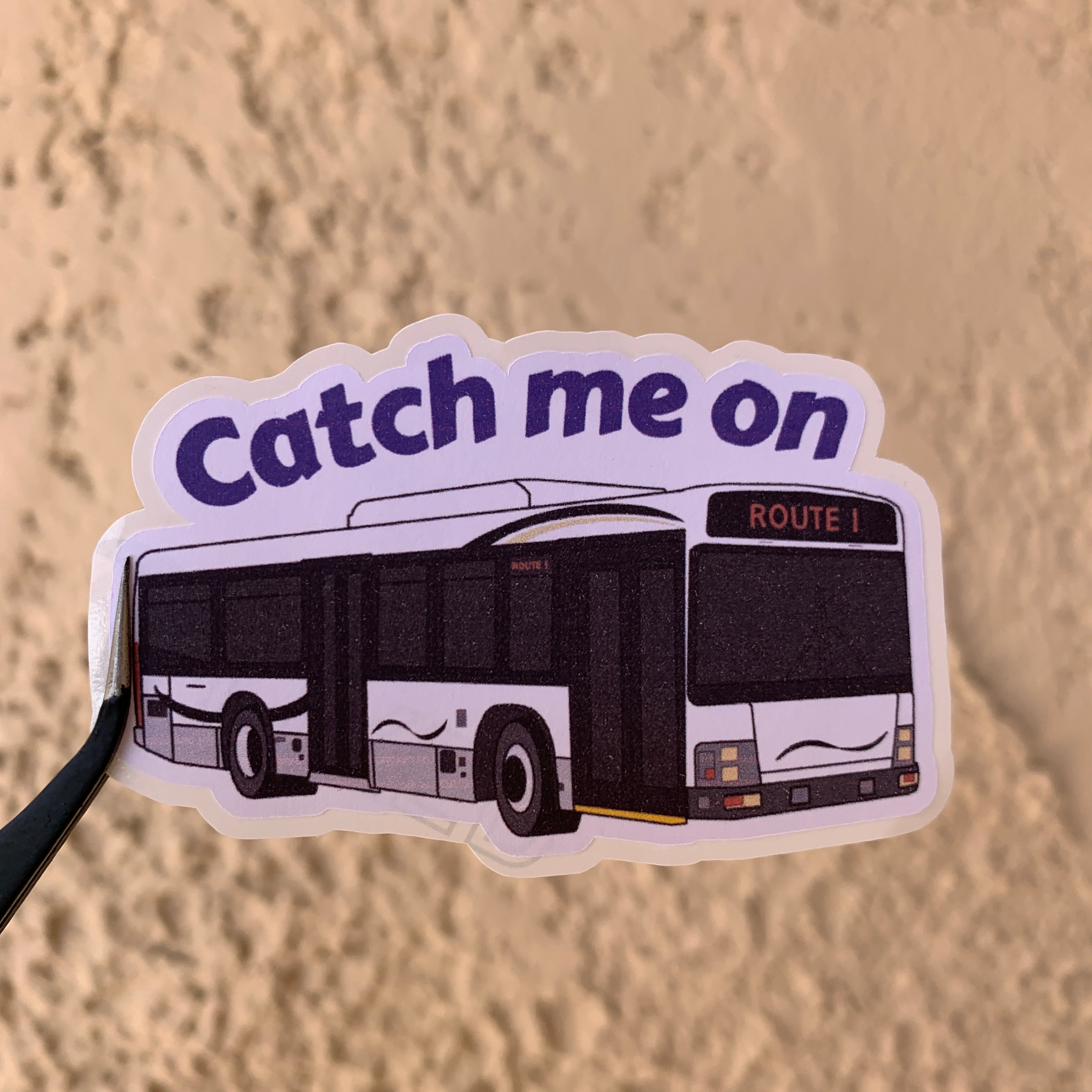 DCP Bus Route Stickers