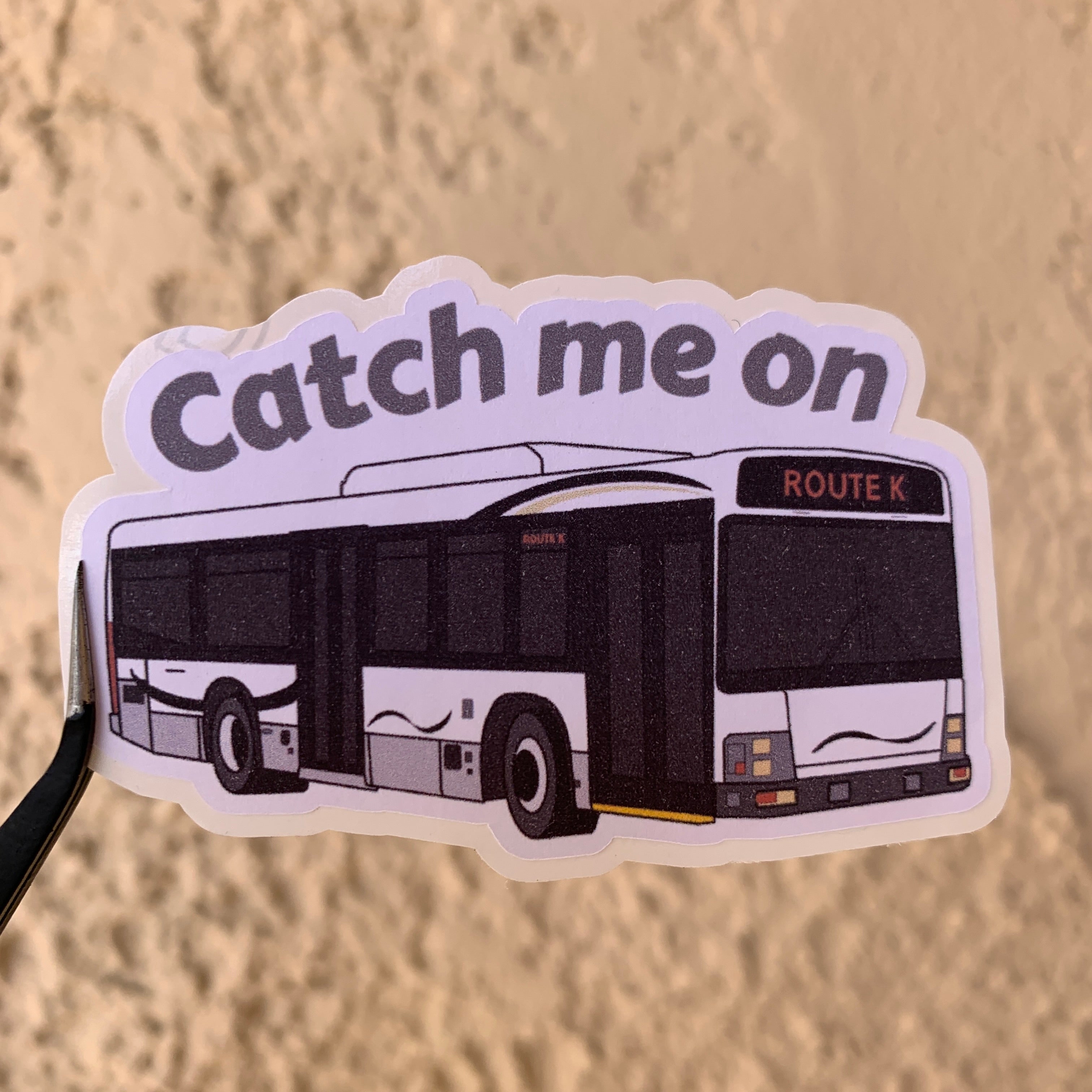 DCP Bus Route Stickers