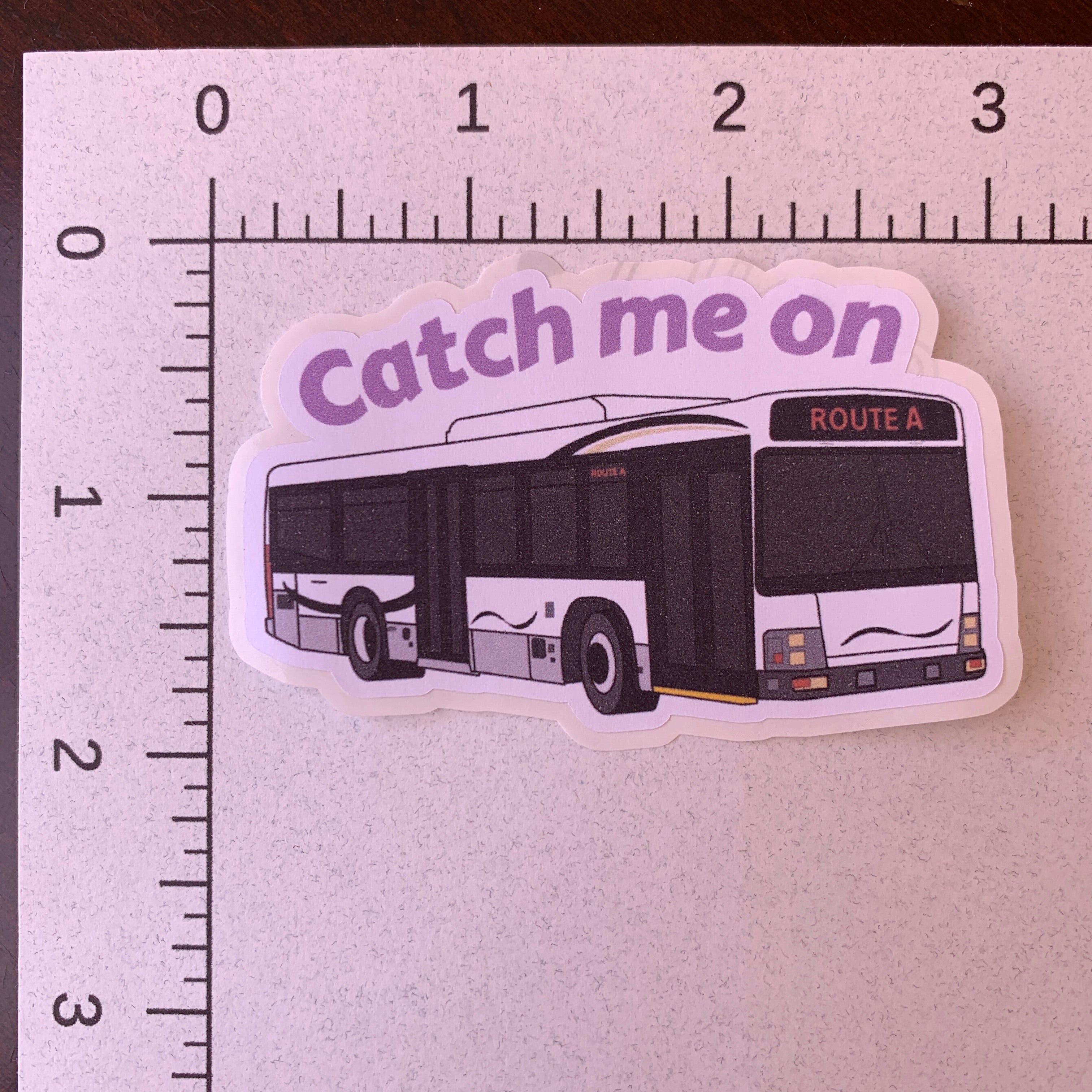 DCP Bus Route Stickers