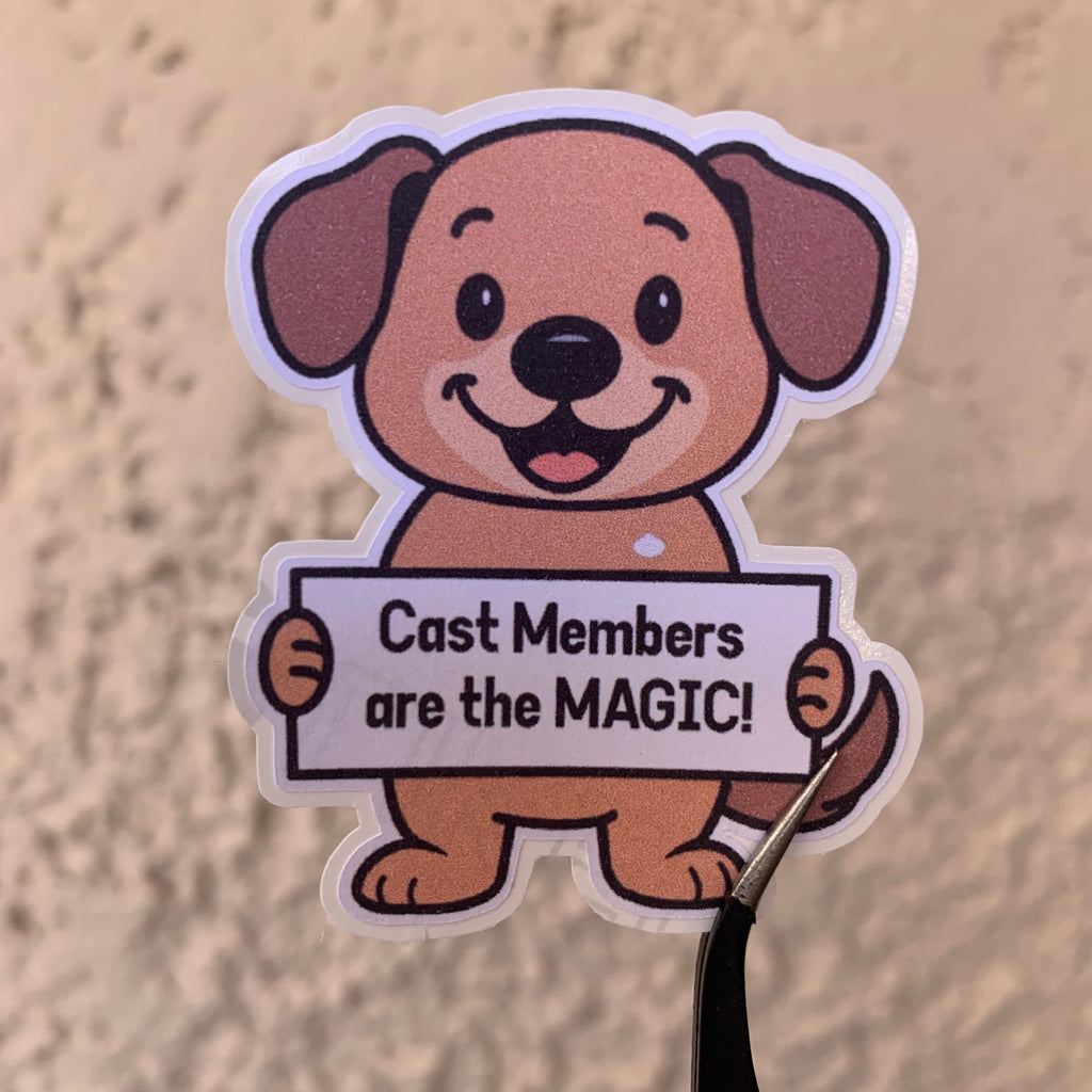 Cast Members are the Magic Animal Pixie Dust Stickers