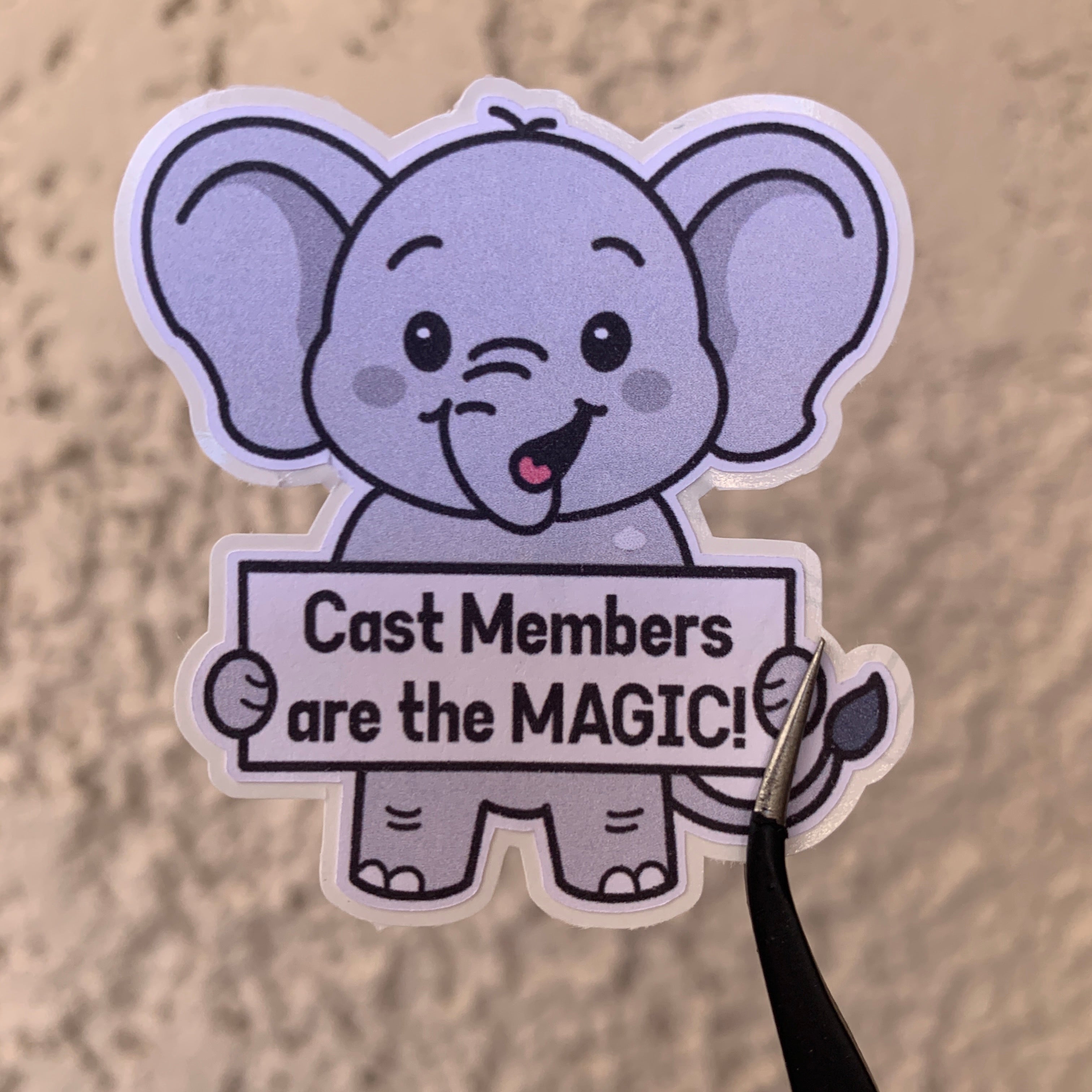 Cast Members are the Magic Animal Pixie Dust Stickers