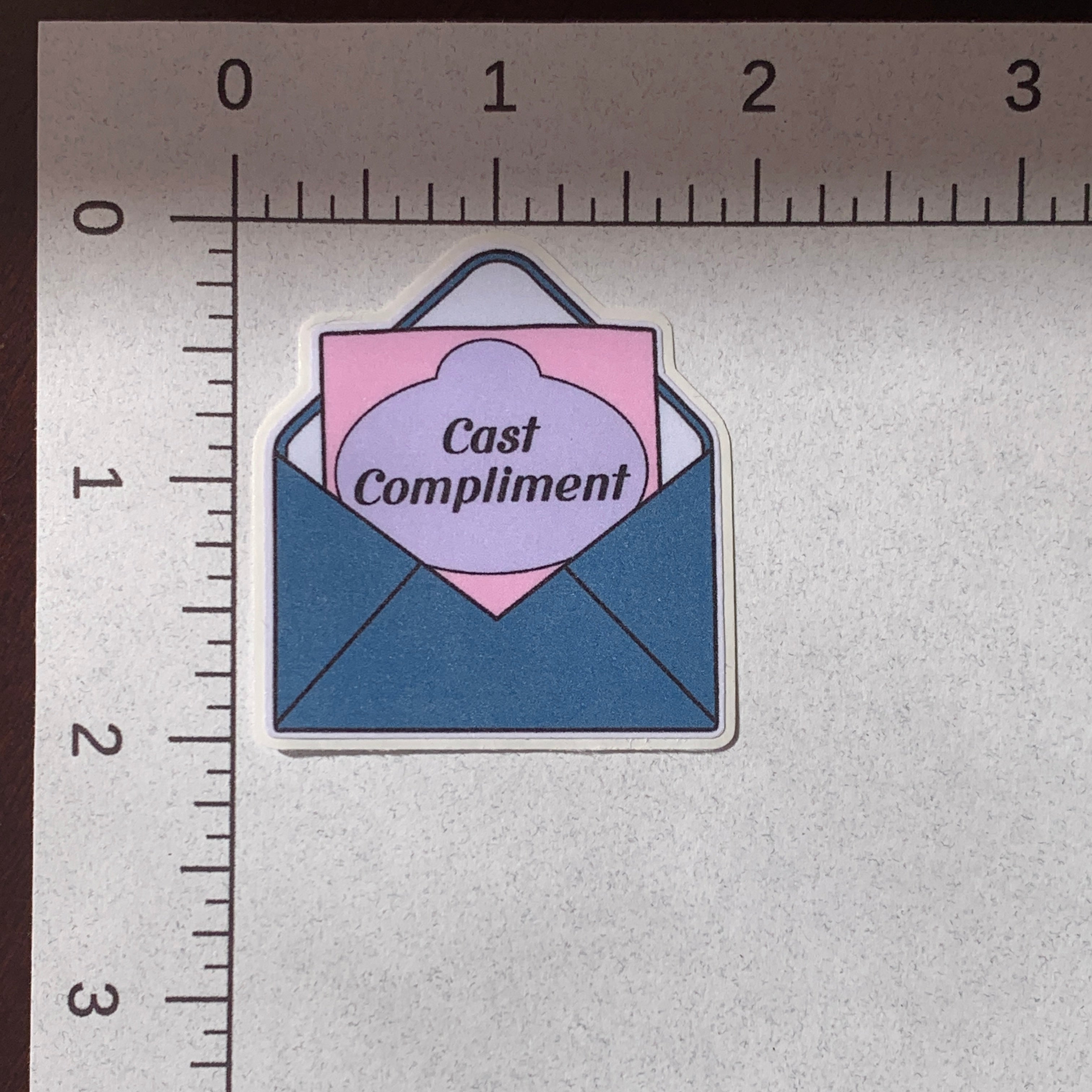 Cast Compliment Pixie Dust Sticker