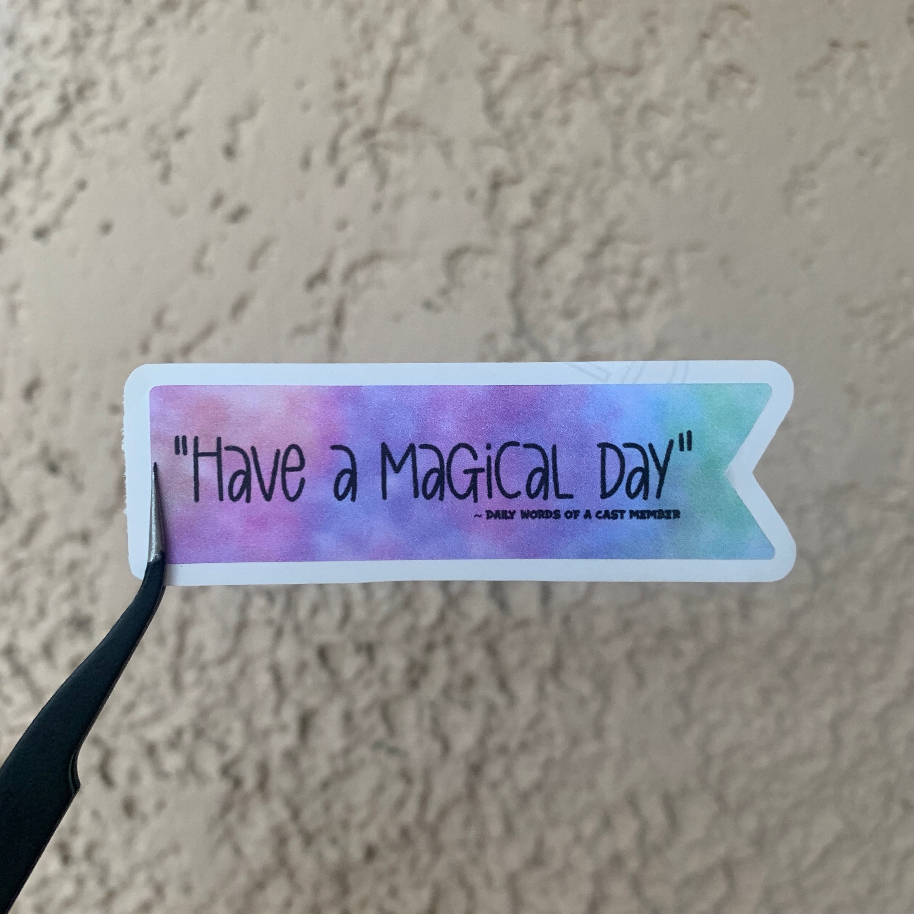 Daily Words of a Cast Member Stickers