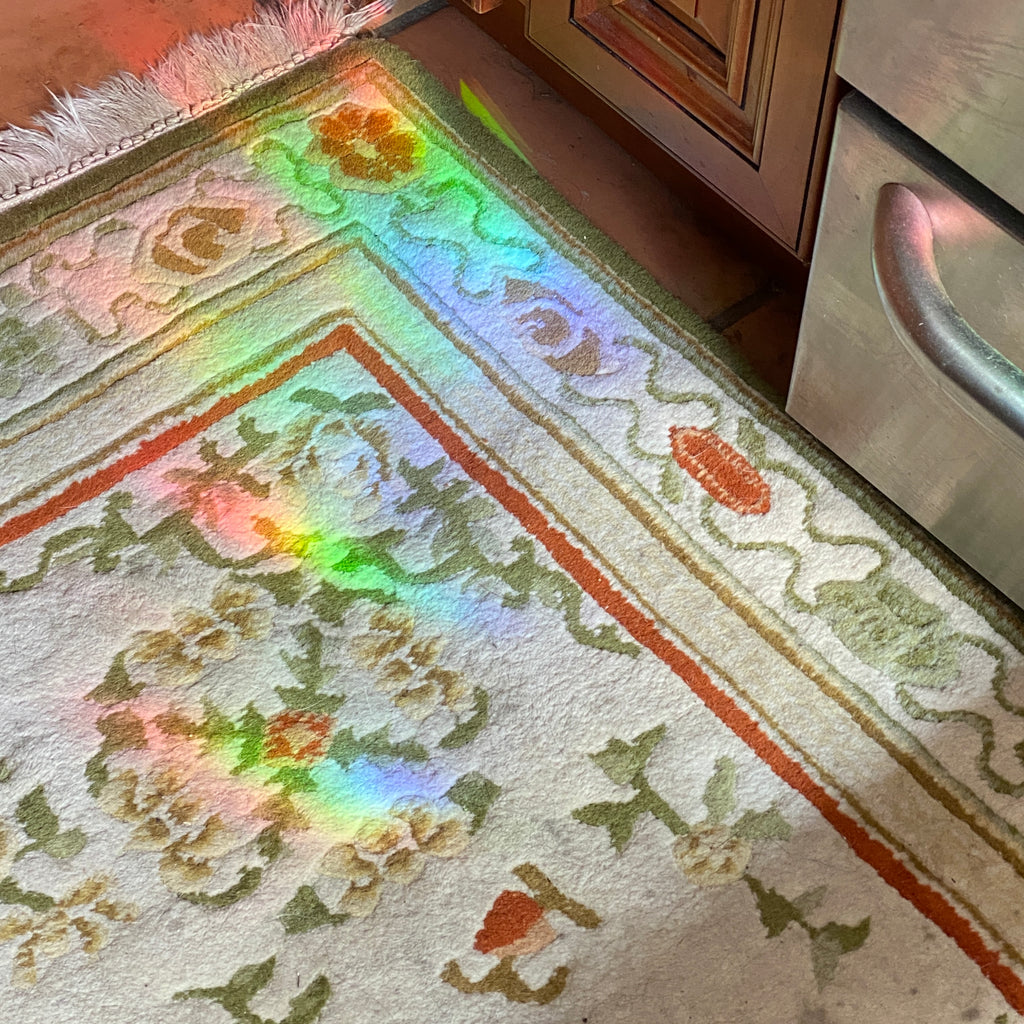 Cast Member Name Tag Rainbow Window Cling