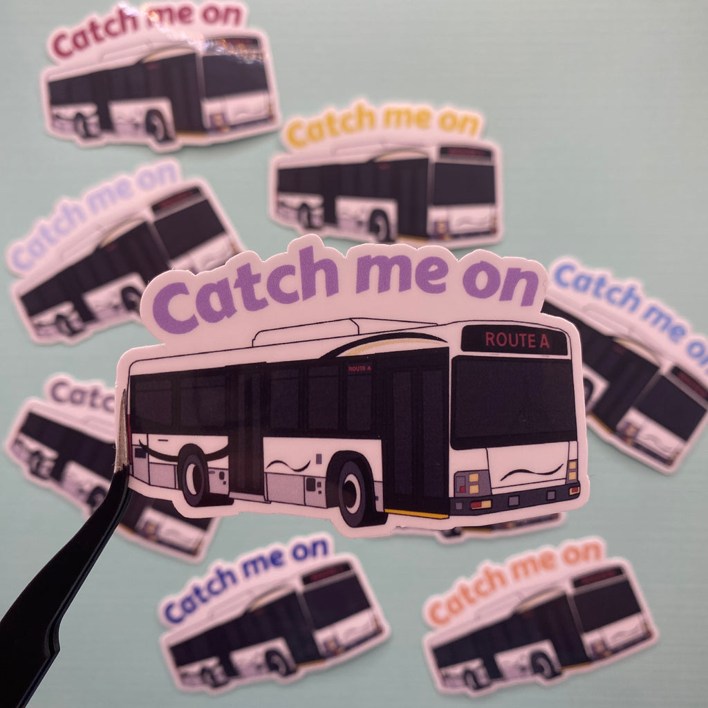 DCP Bus Route Stickers