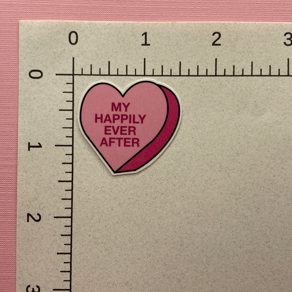 DCP Valentine Candy Heart Stickers
