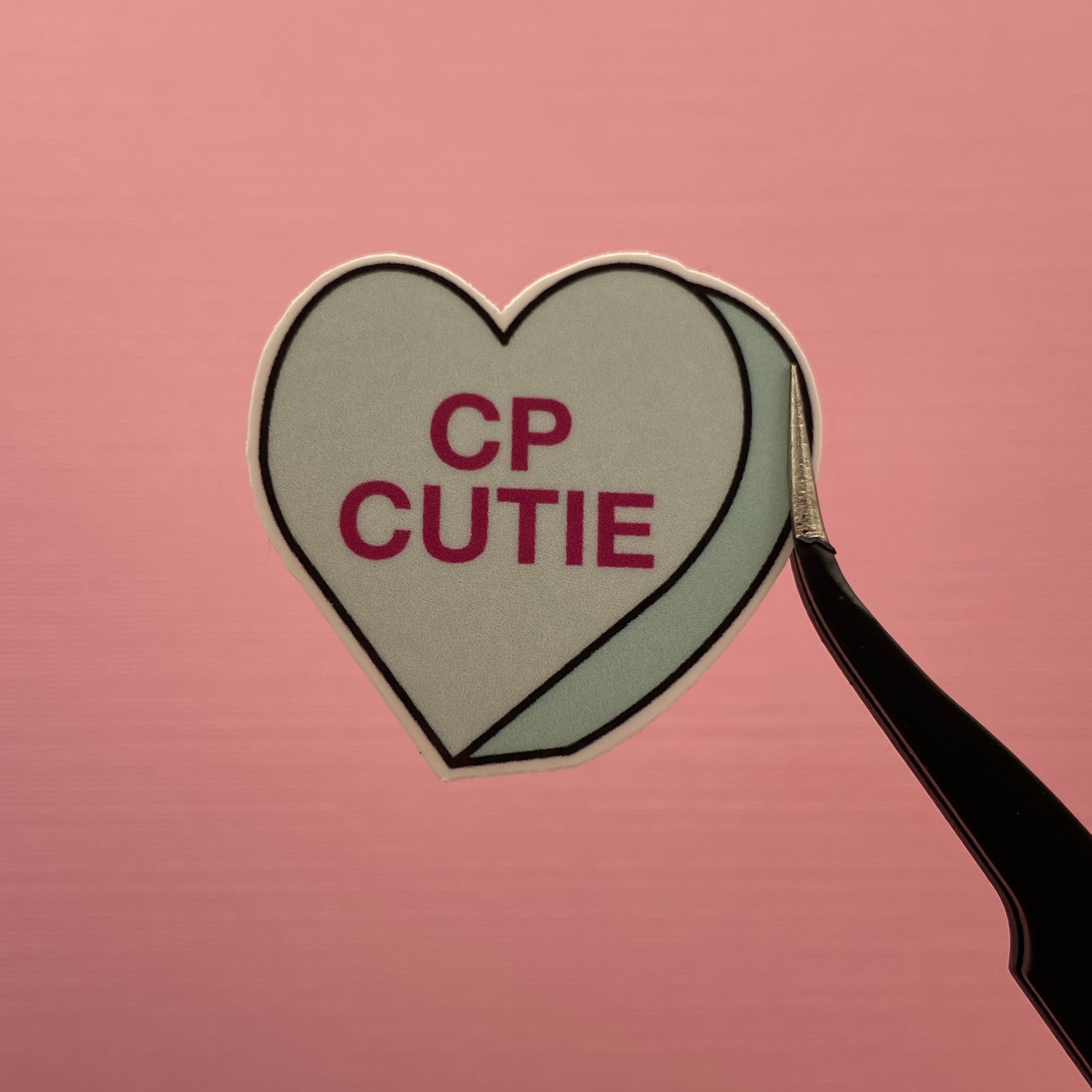 DCP Valentine Candy Heart Stickers