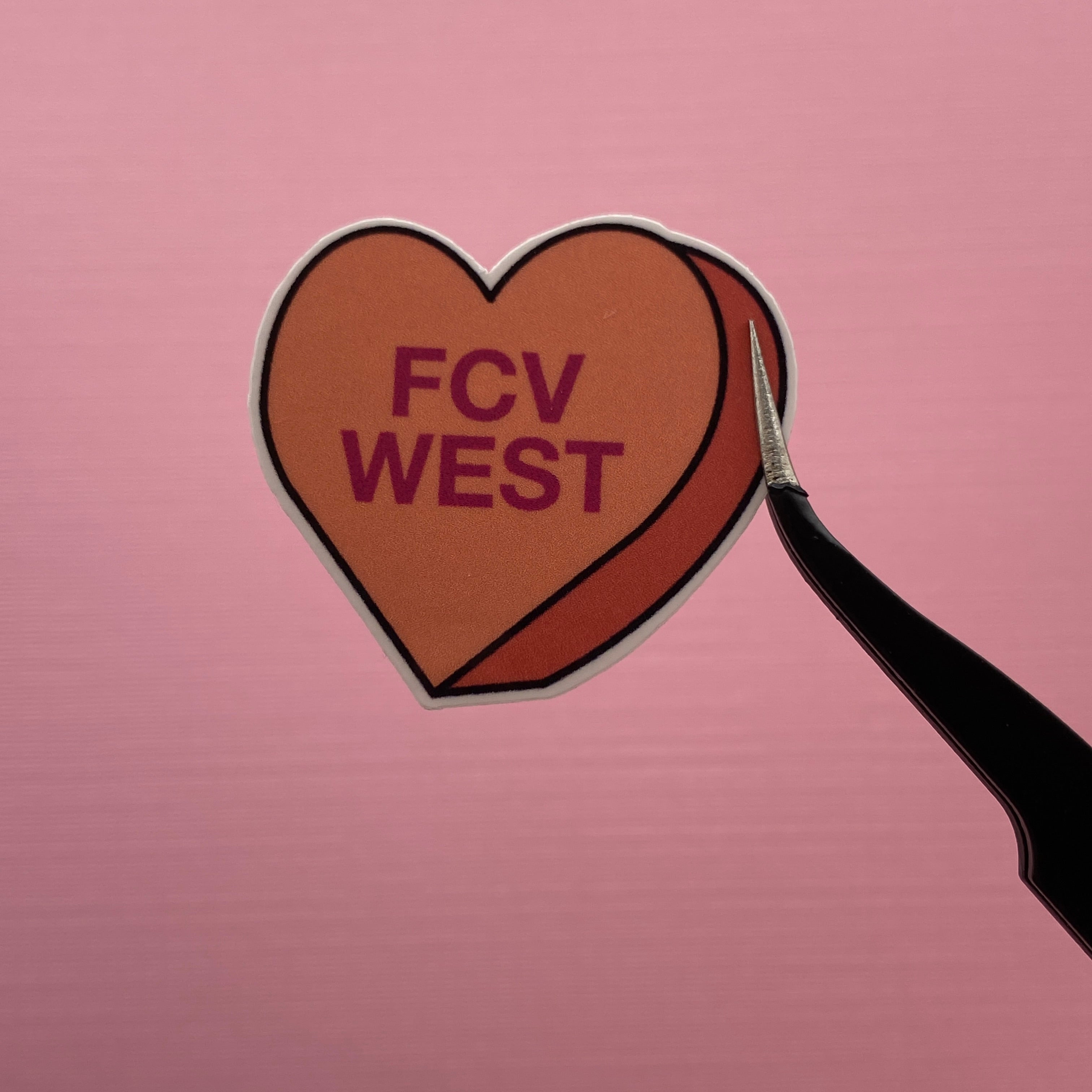 DCP Valentine Candy Heart Stickers