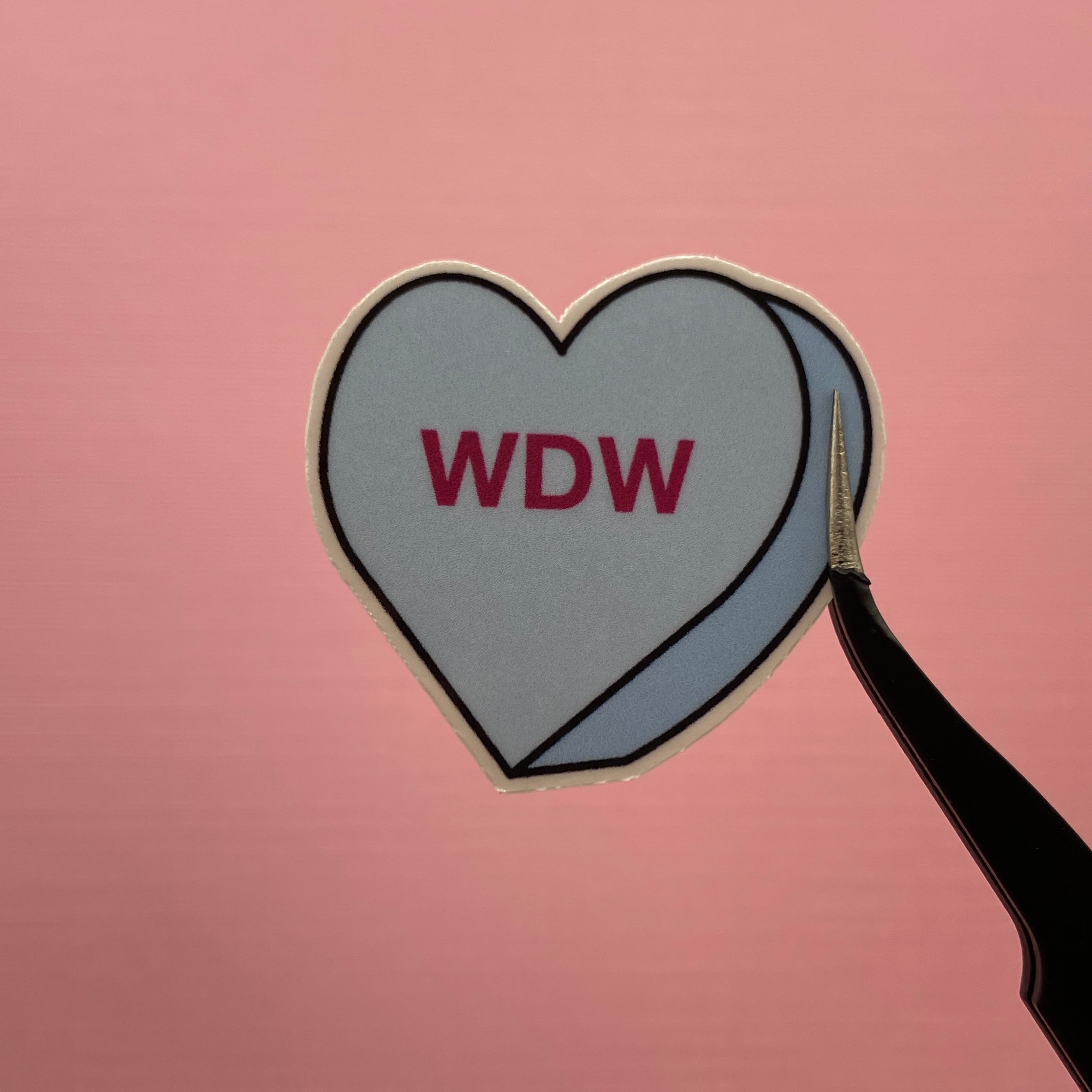 DCP Valentine Candy Heart Stickers