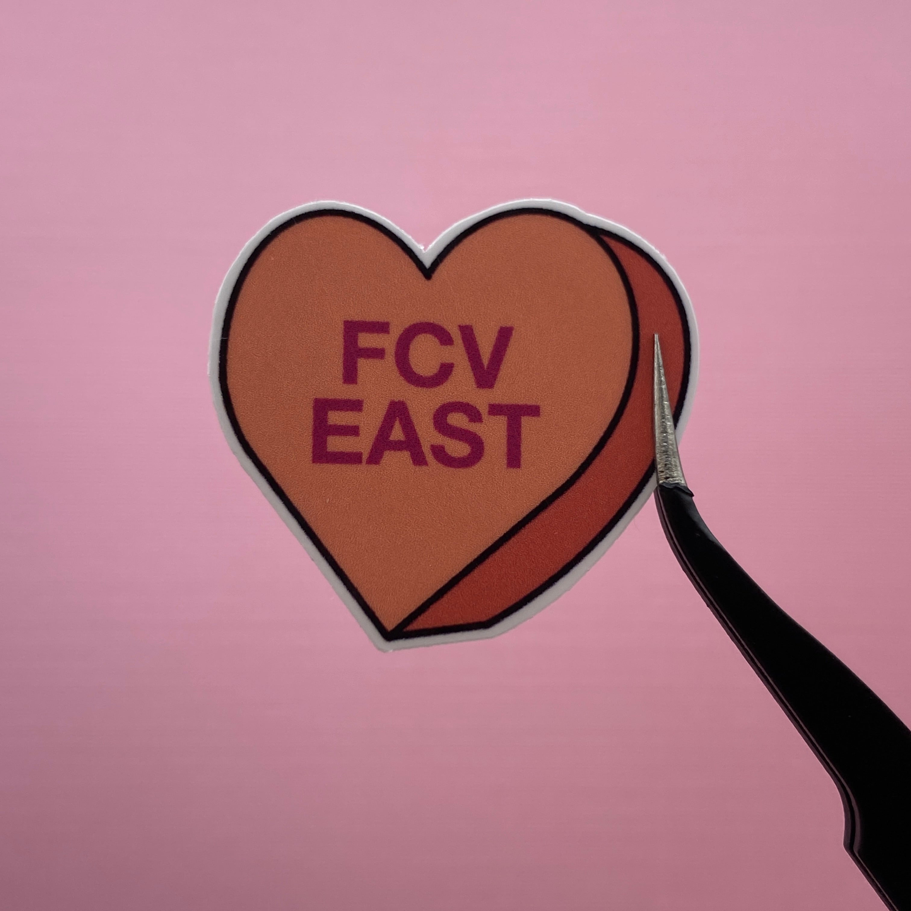 DCP Valentine Candy Heart Stickers