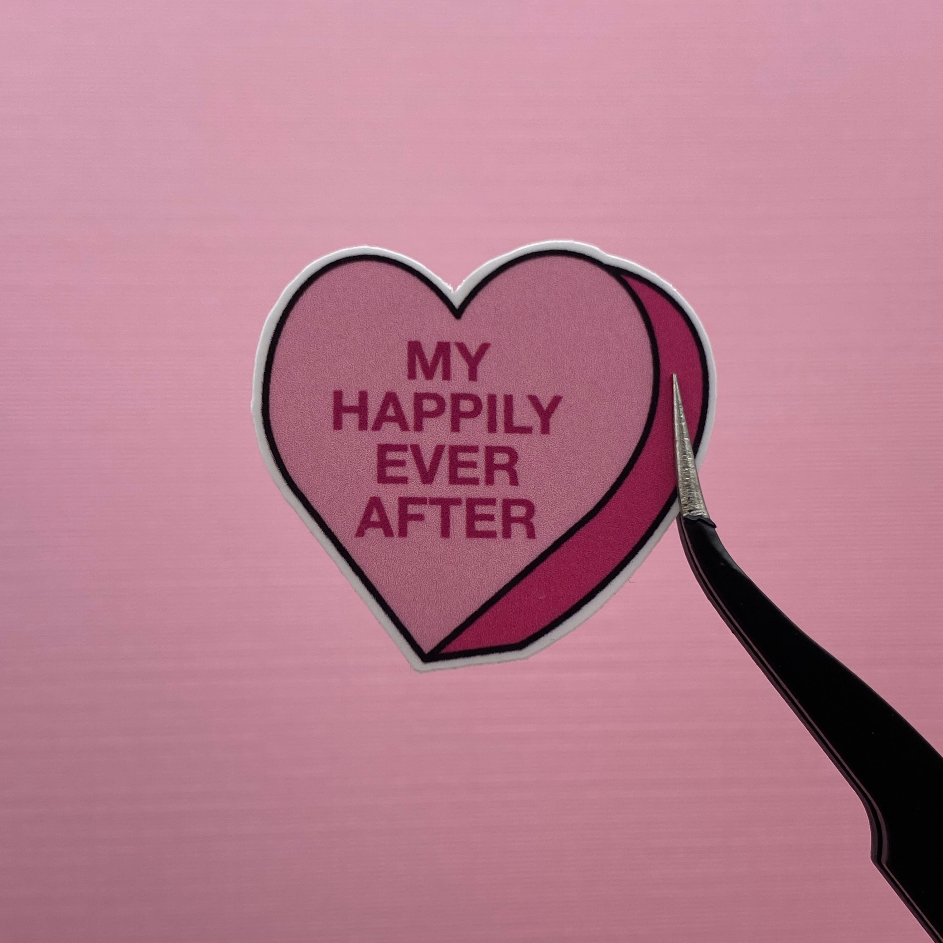 DCP Valentine Candy Heart Stickers