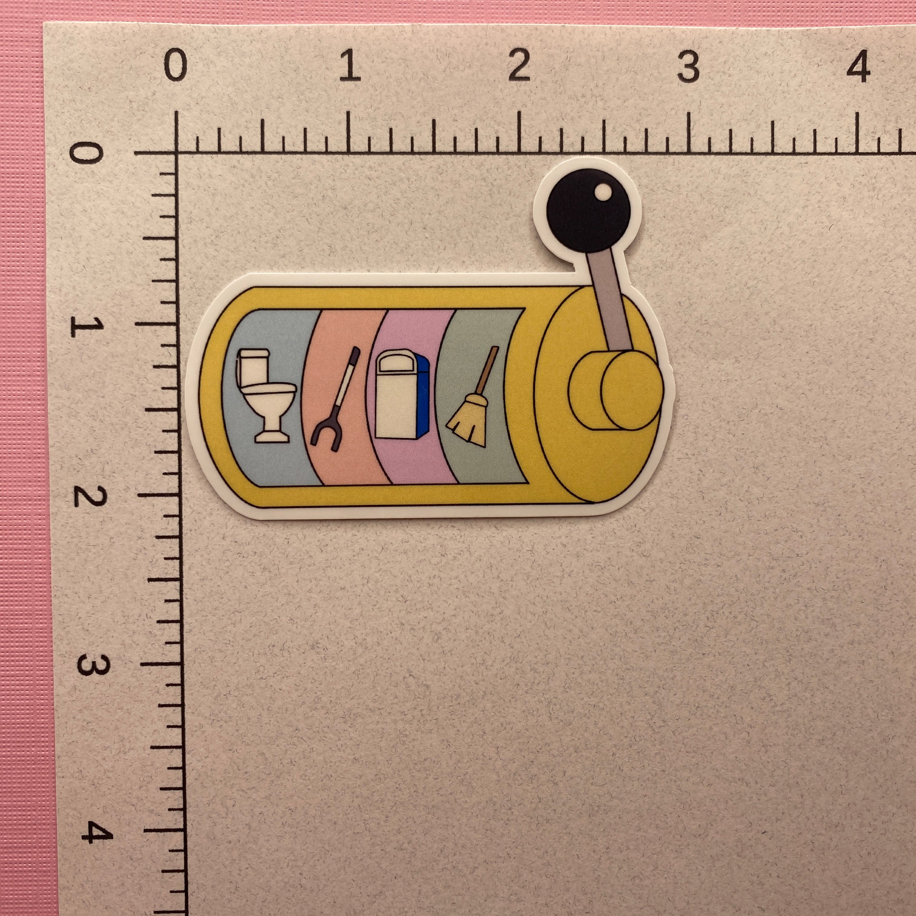 Custodial Slots Sticker