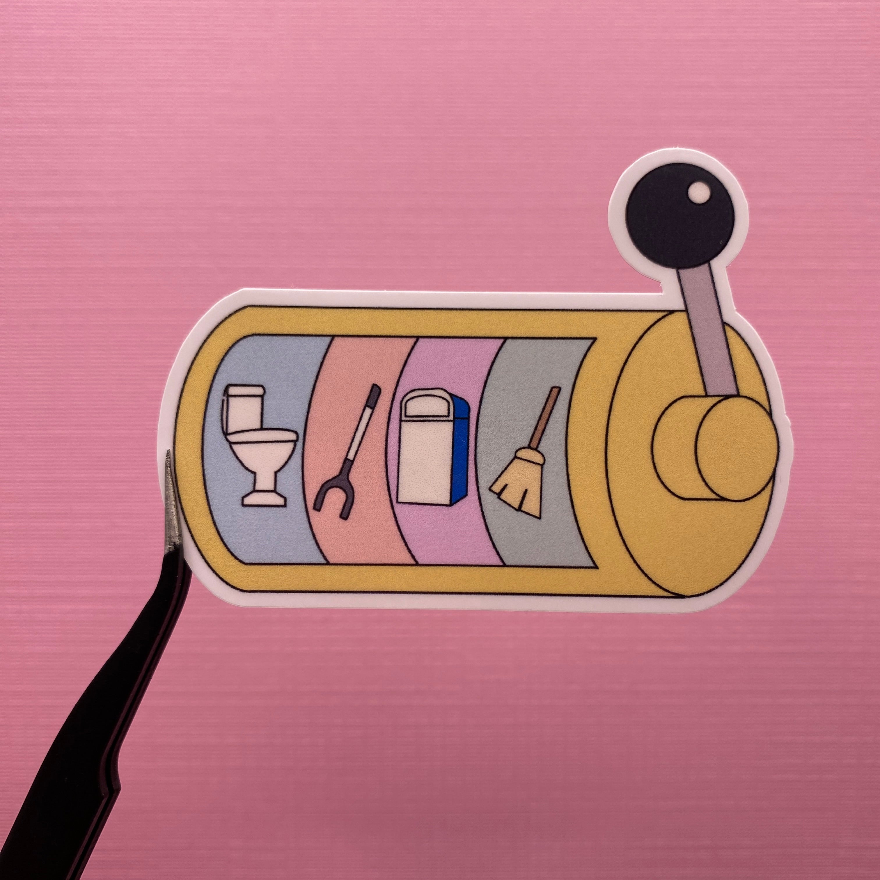Custodial Slots Sticker