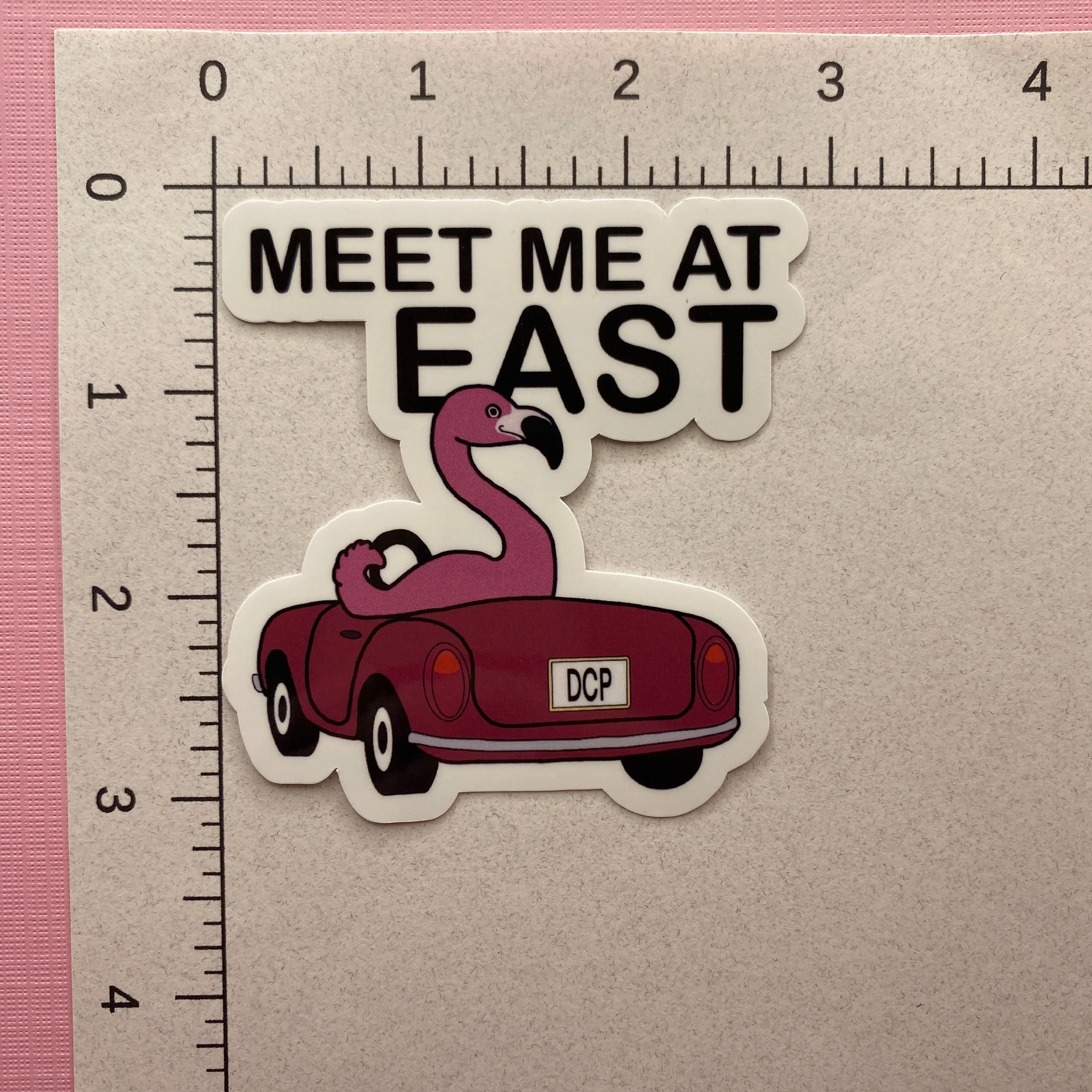 Meet Me At FCV Sticker