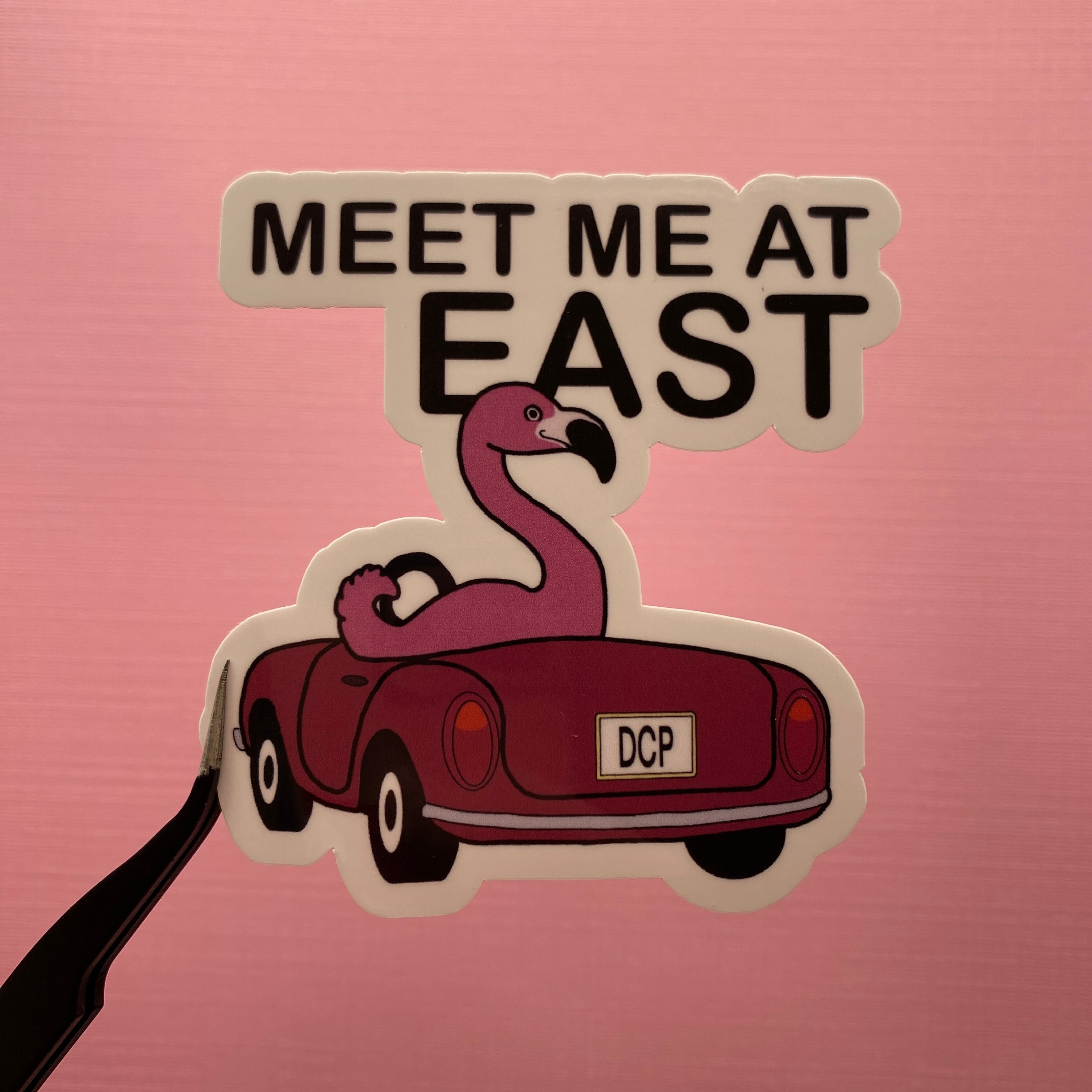 Meet Me At FCV Sticker