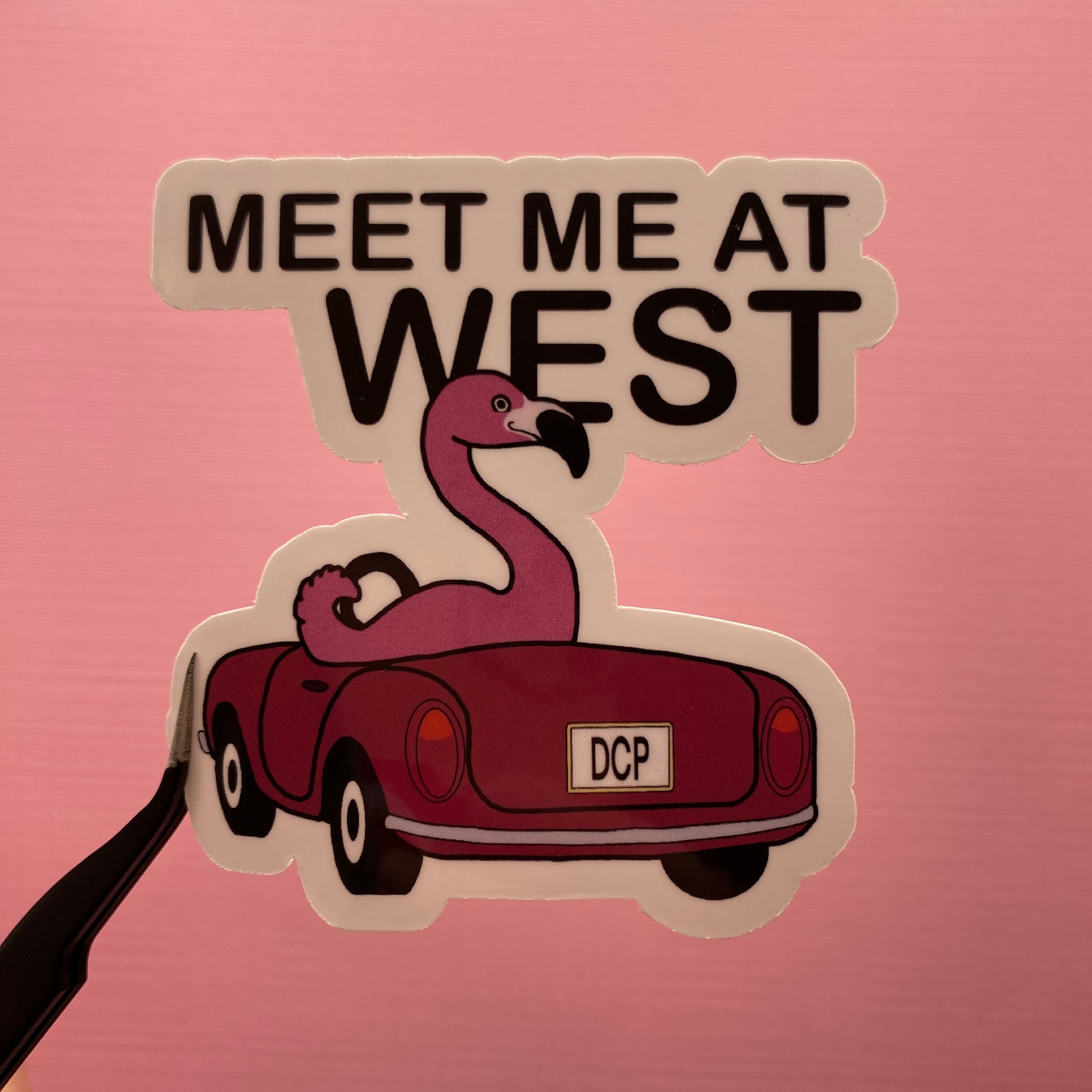 Meet Me At FCV Sticker