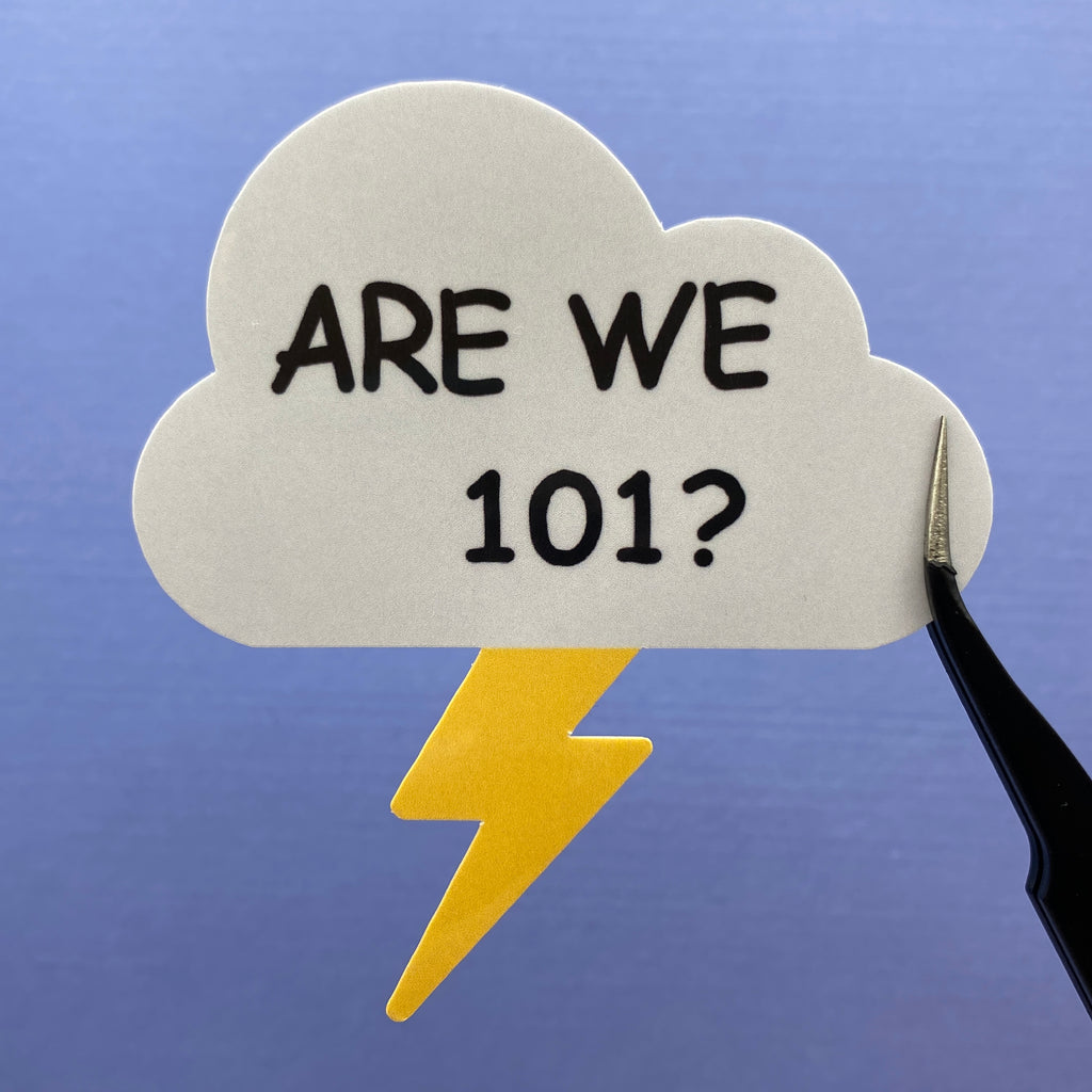 Are We 101? Sticker