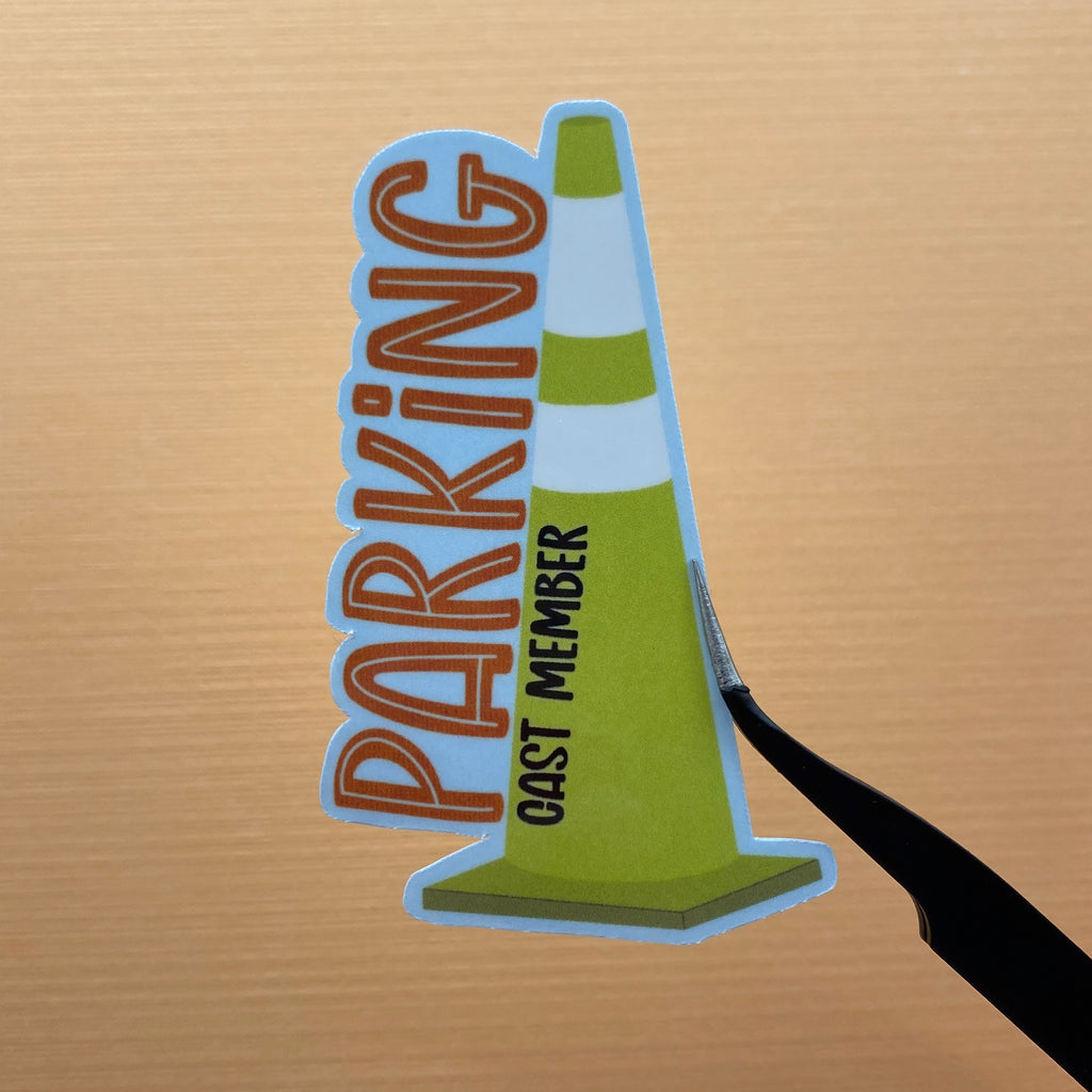 Parking Cast Member Sticker