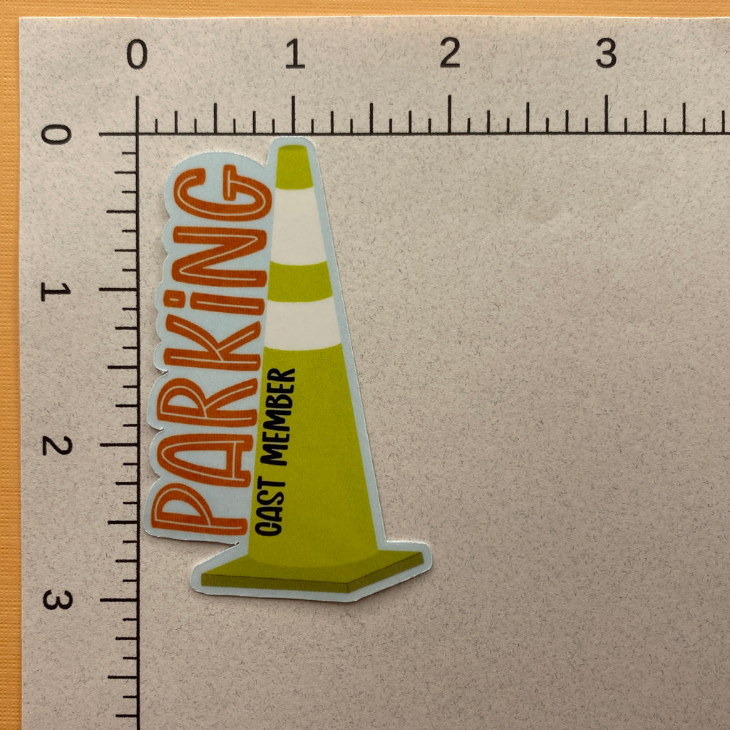 Parking Cast Member Sticker