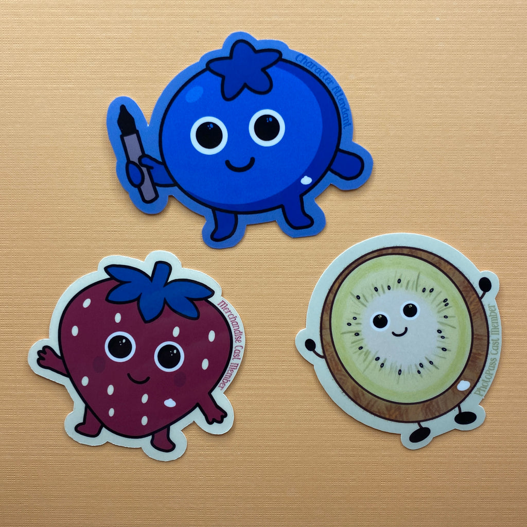 Kiwi PhotoPass CM Sticker