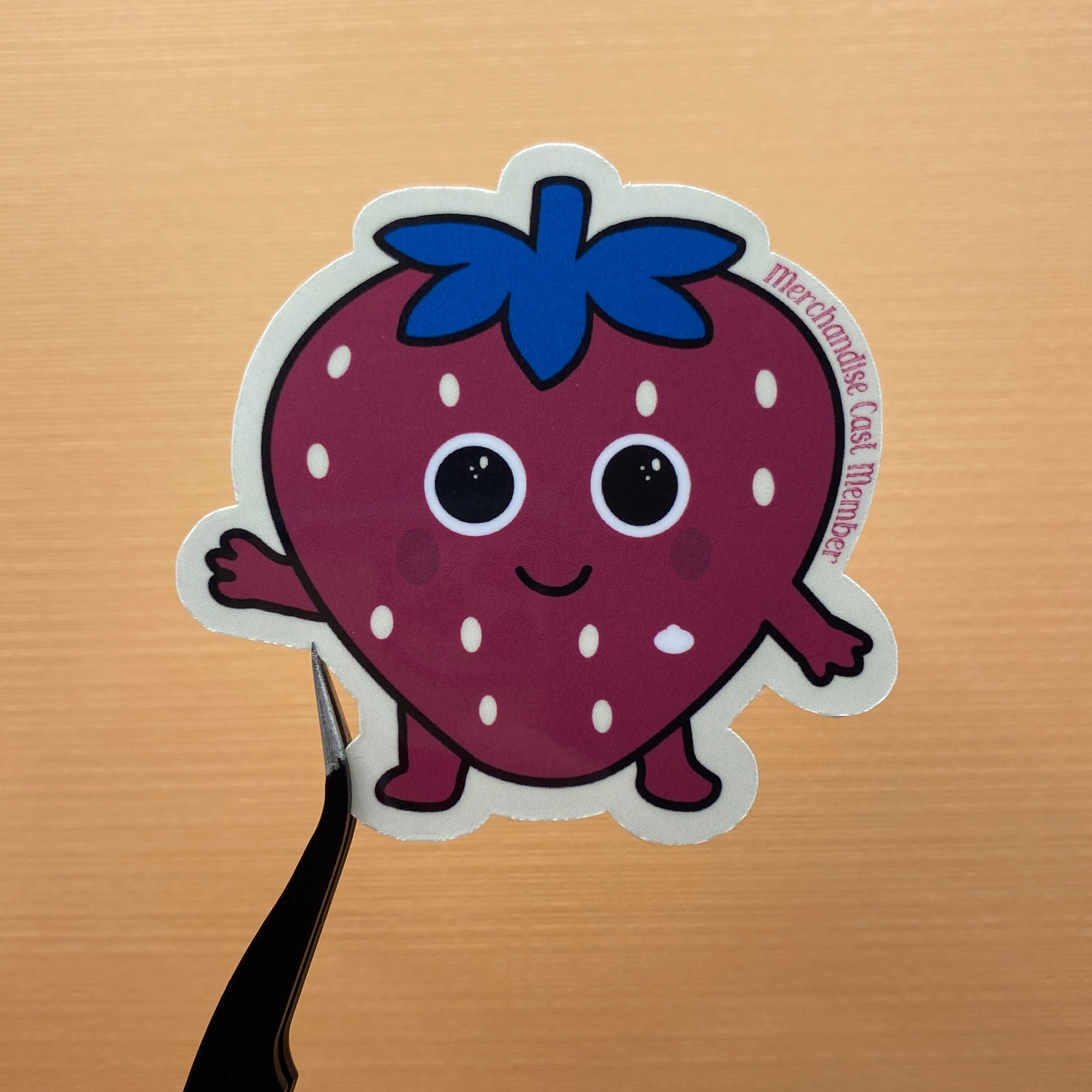 Strawberry Merchandise CM Sticker