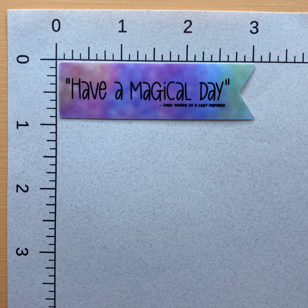 Daily Words of a Cast Member Stickers