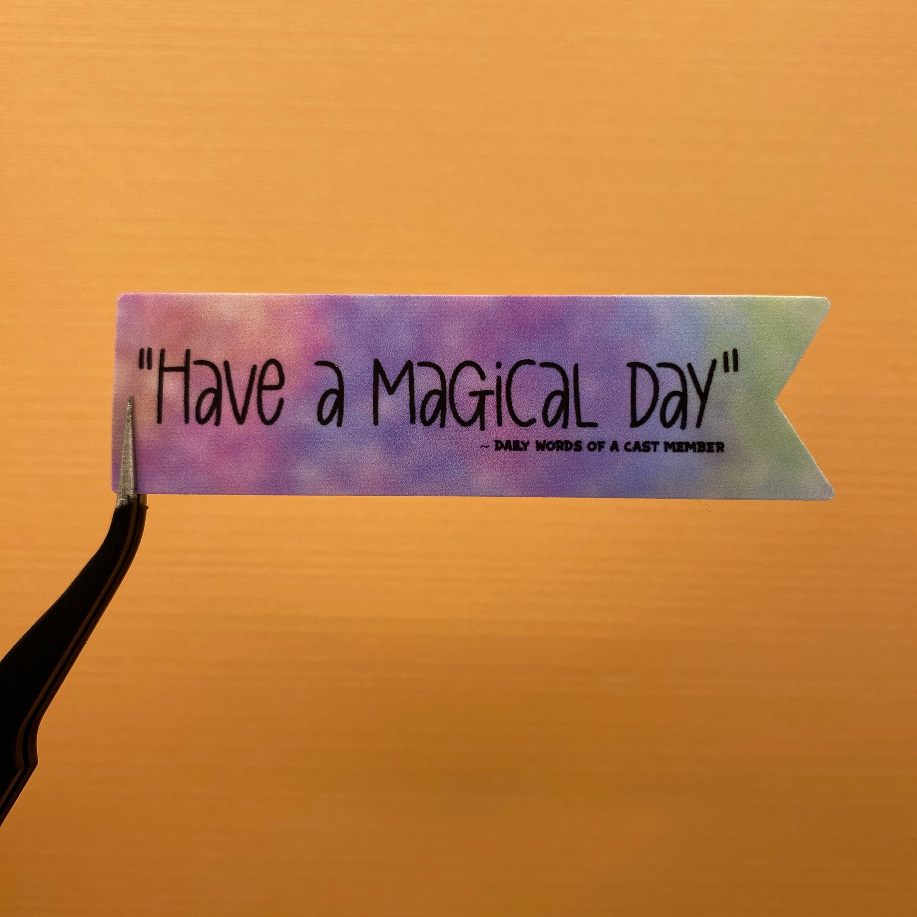Daily Words of a Cast Member Stickers