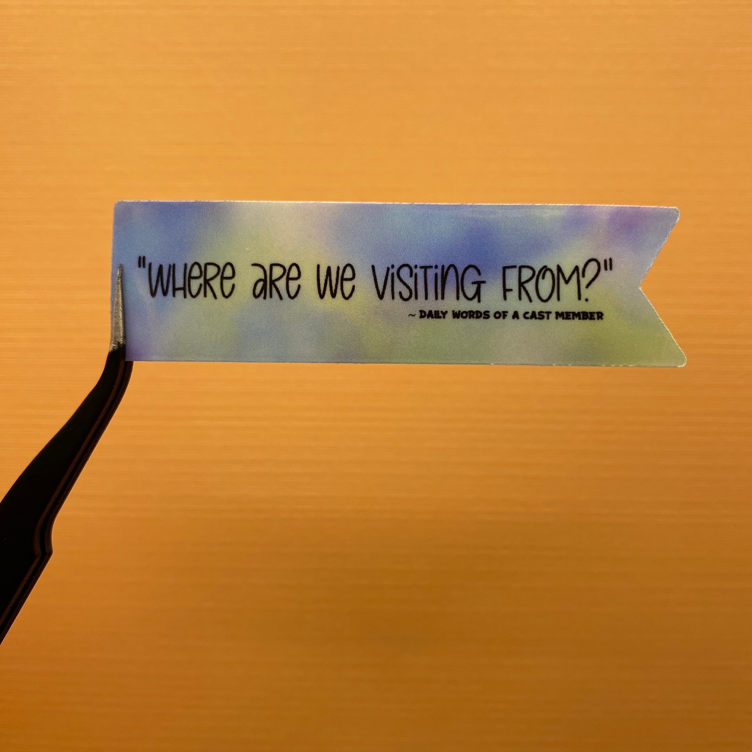 Daily Words of a Cast Member Stickers